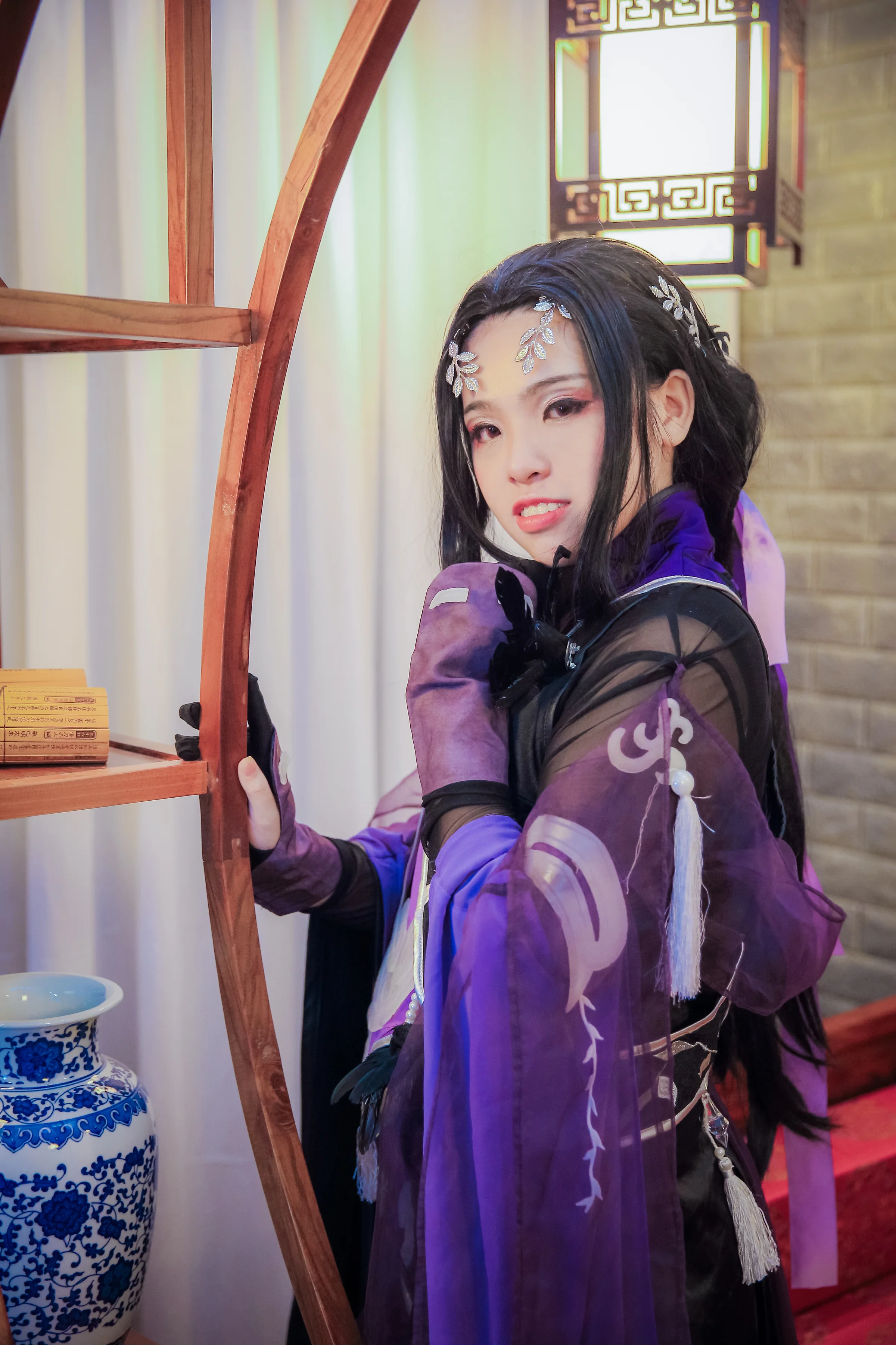剑侠情缘叁万花成女COS写真