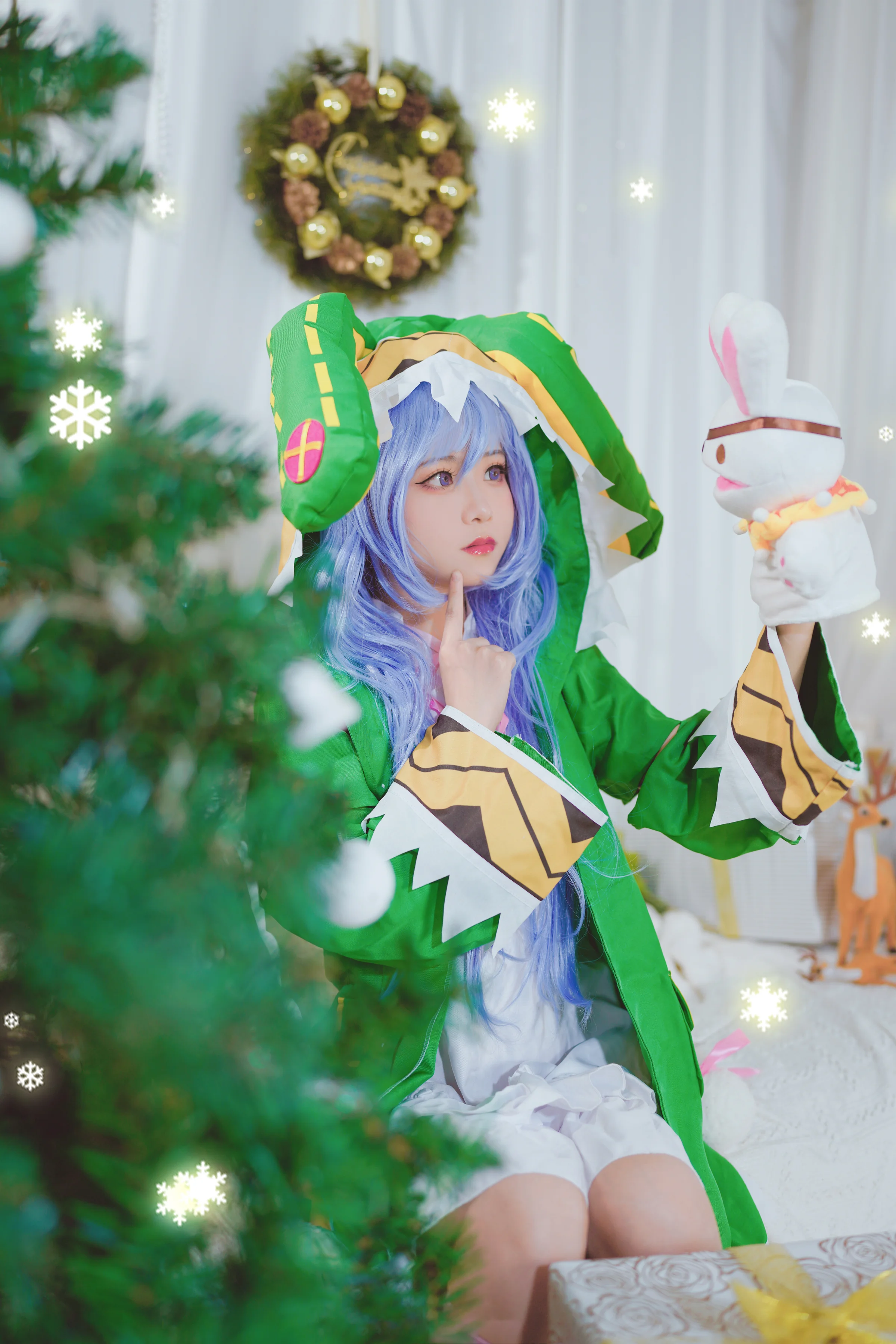 《约会大作战》四糸乃灵装COS写真
