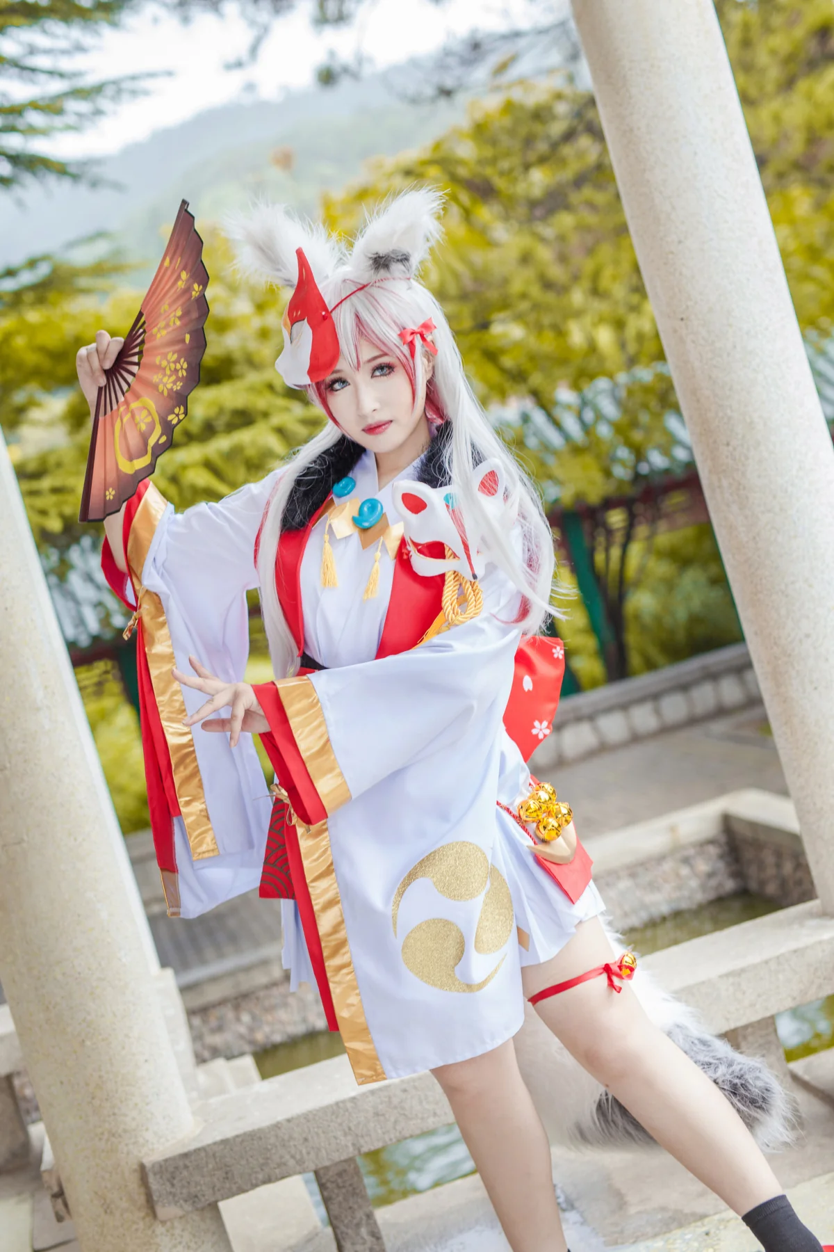 阴阳师手游 妖狐COS写真