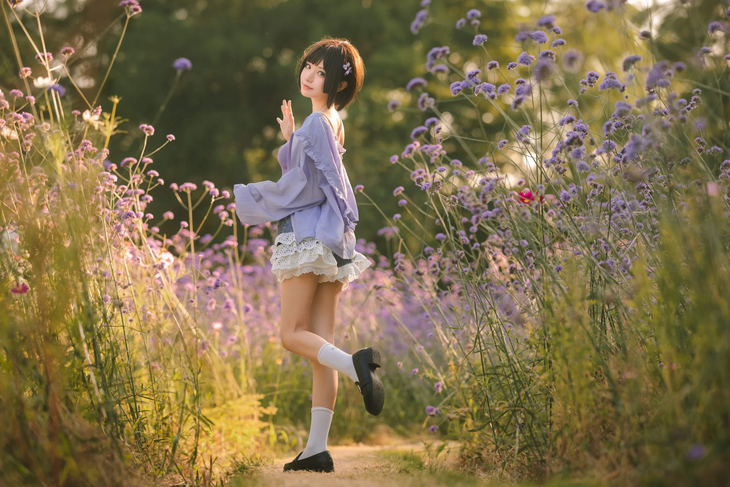花柒Hana – 马鞭草｜高清图片集