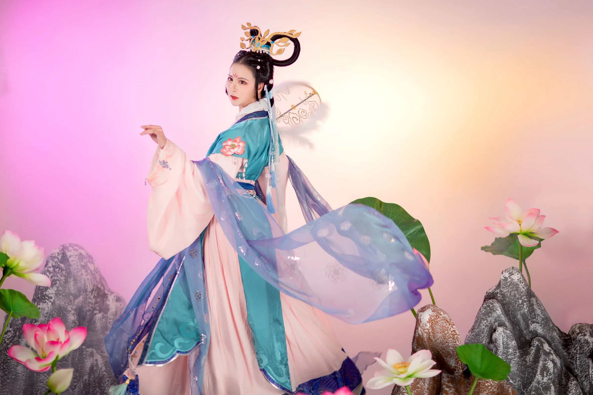 天涯明月刀·心王·洛神赋COS写真