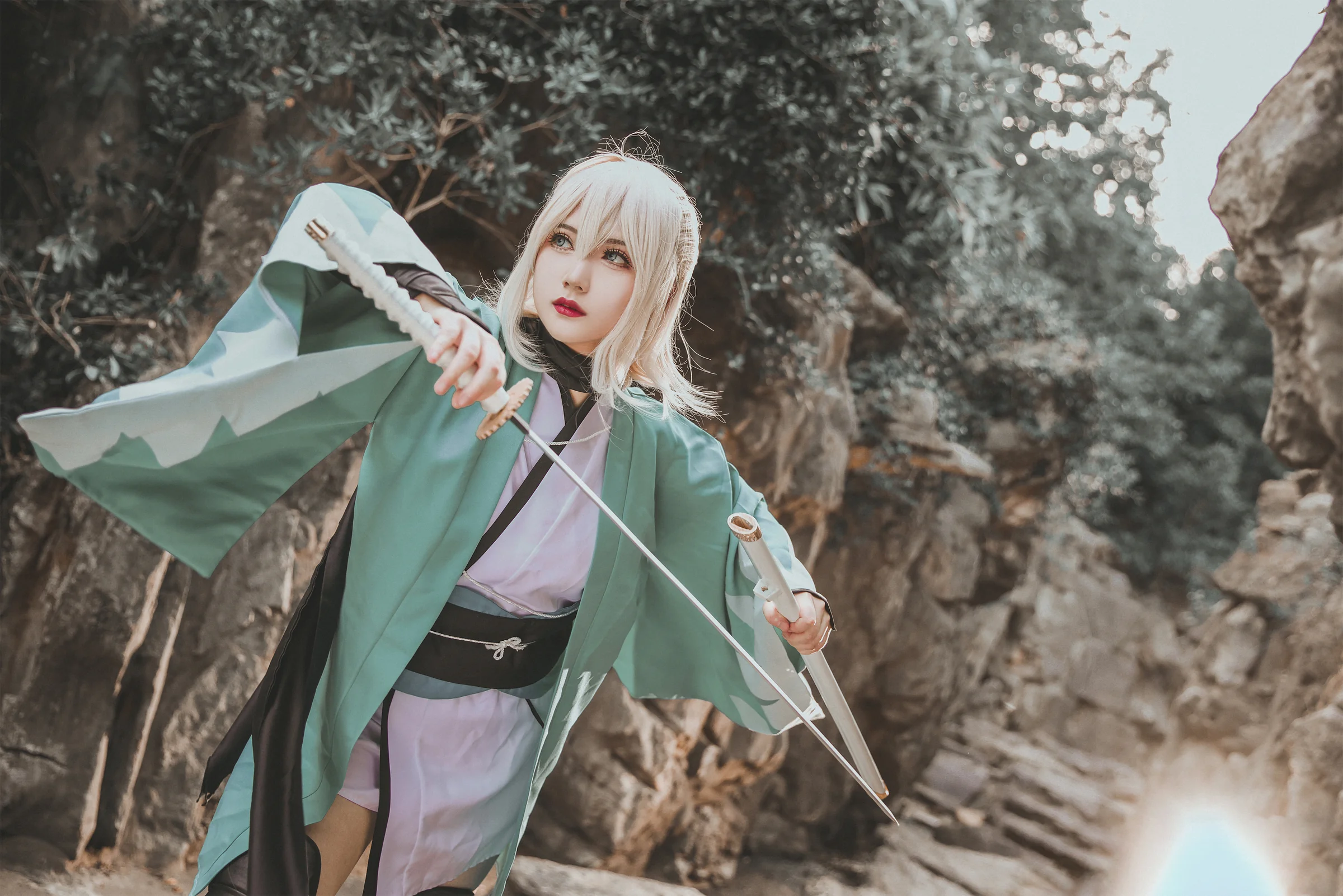 《Fate/GrandOrder》冲田总司COS写真