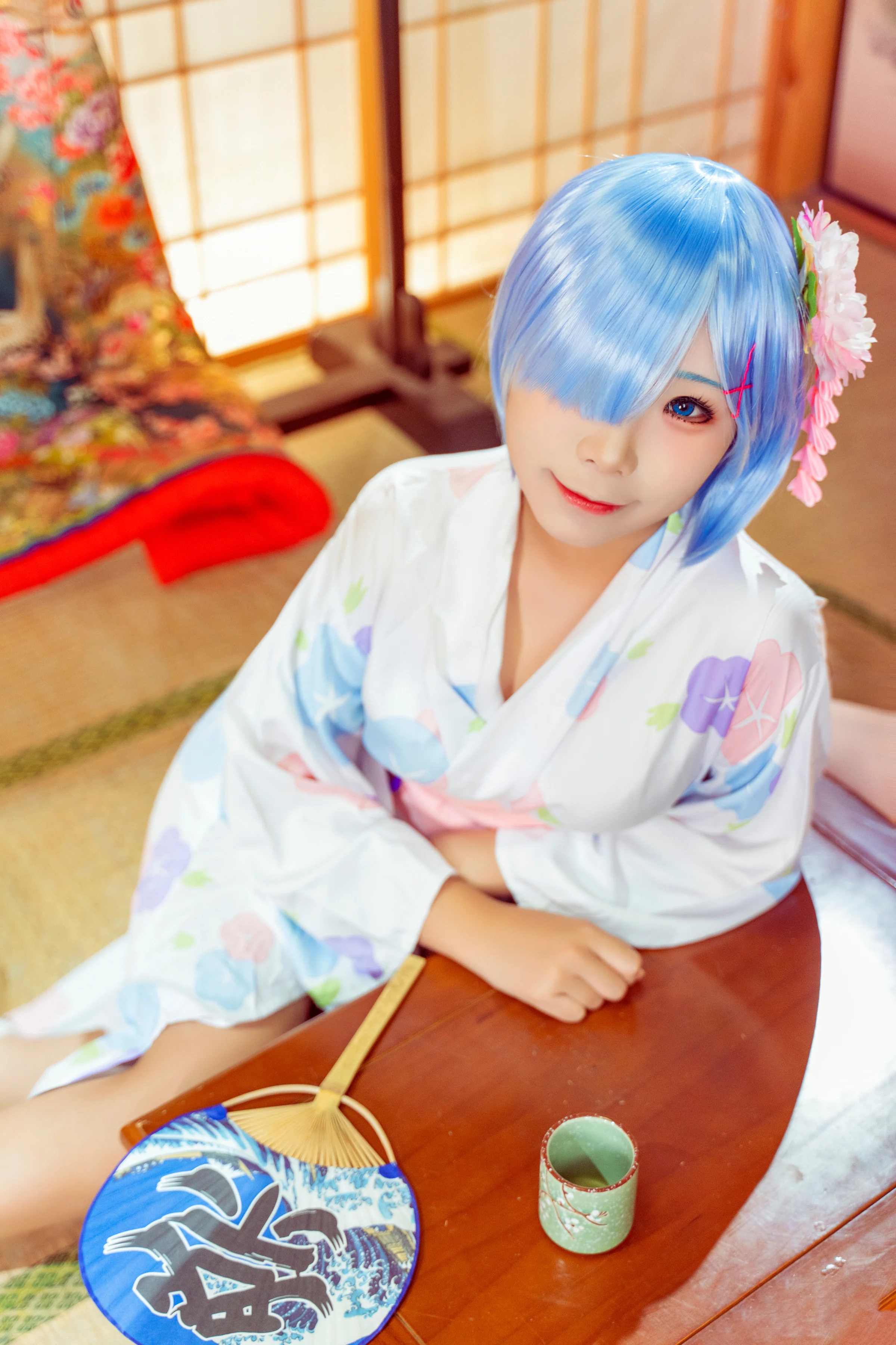 蕾姆浴衣COS写真