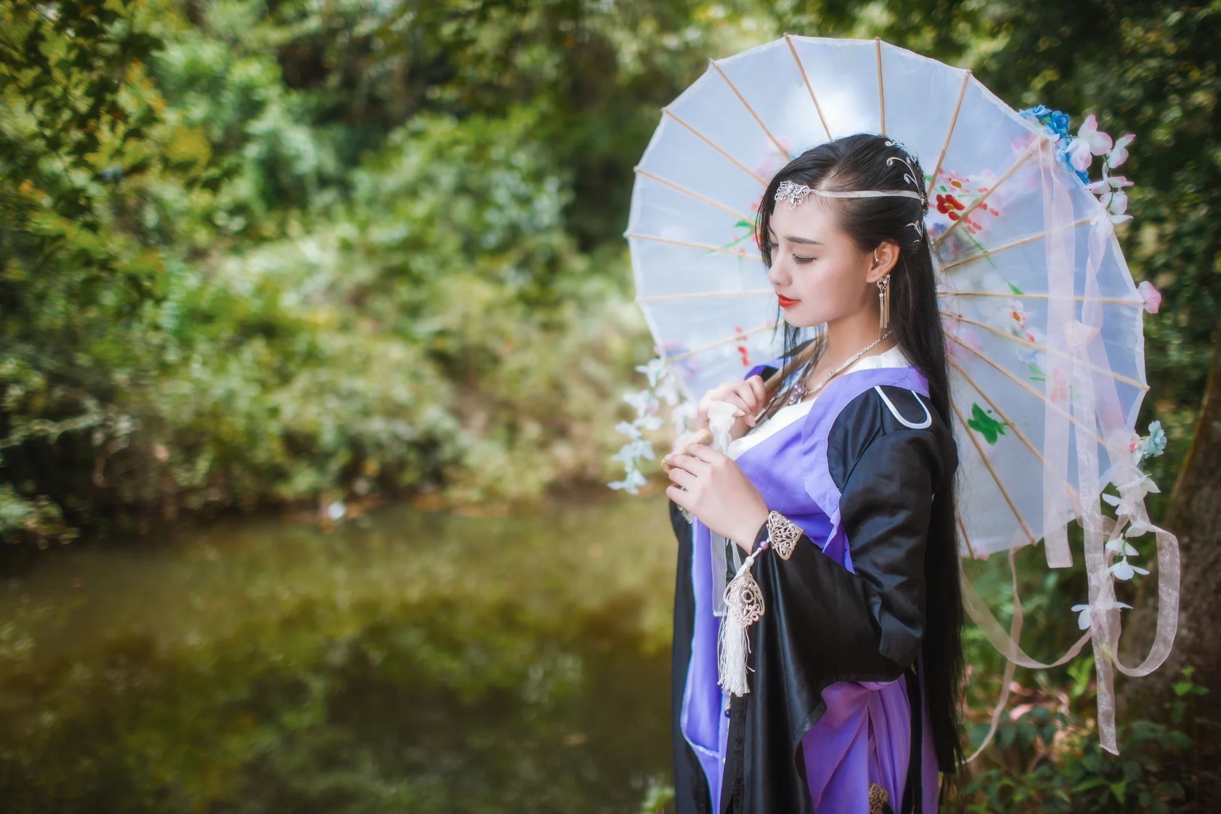 剑侠情缘三 秦风花姐COS写真