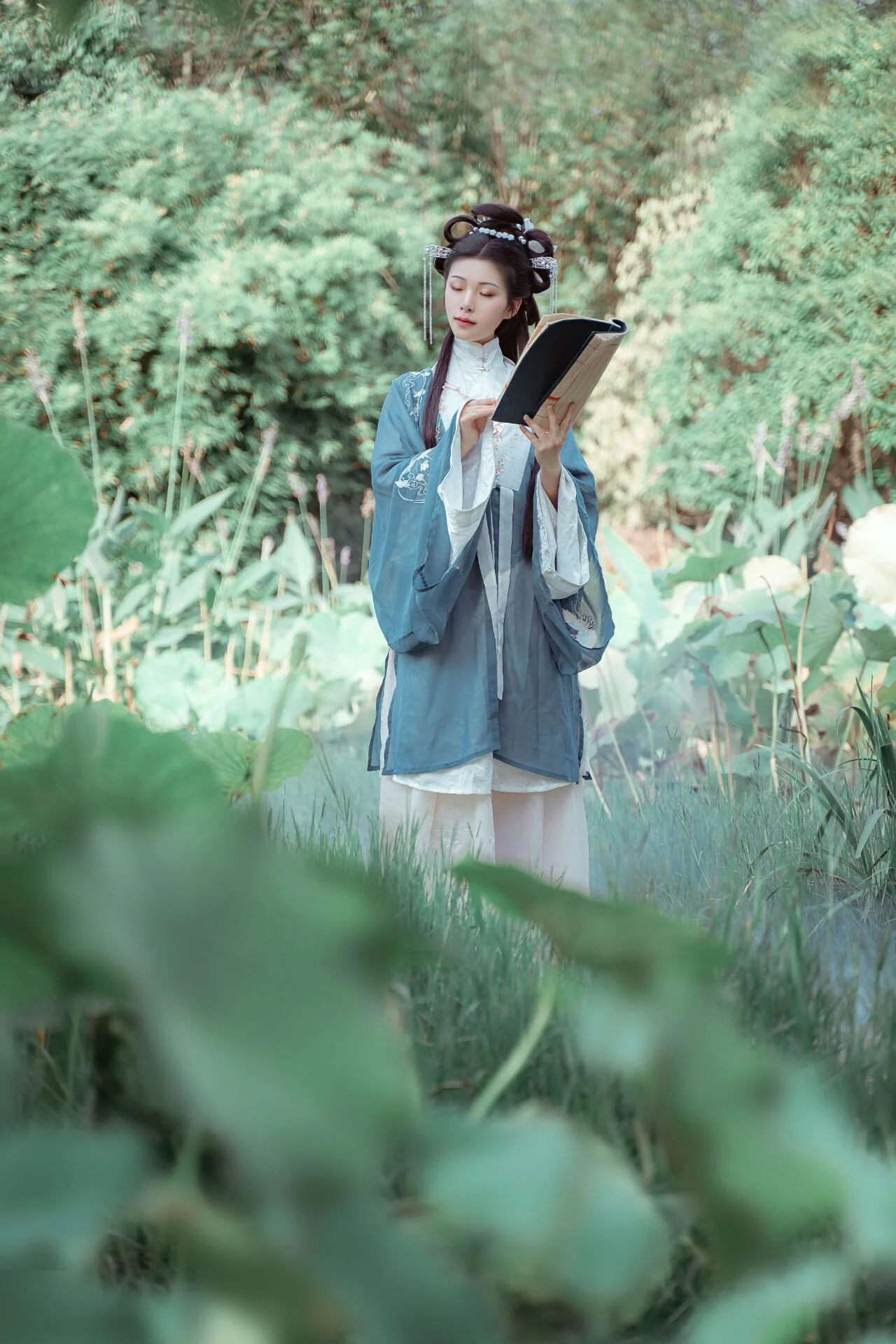 汉服写真.金陵往事：瑜淡客