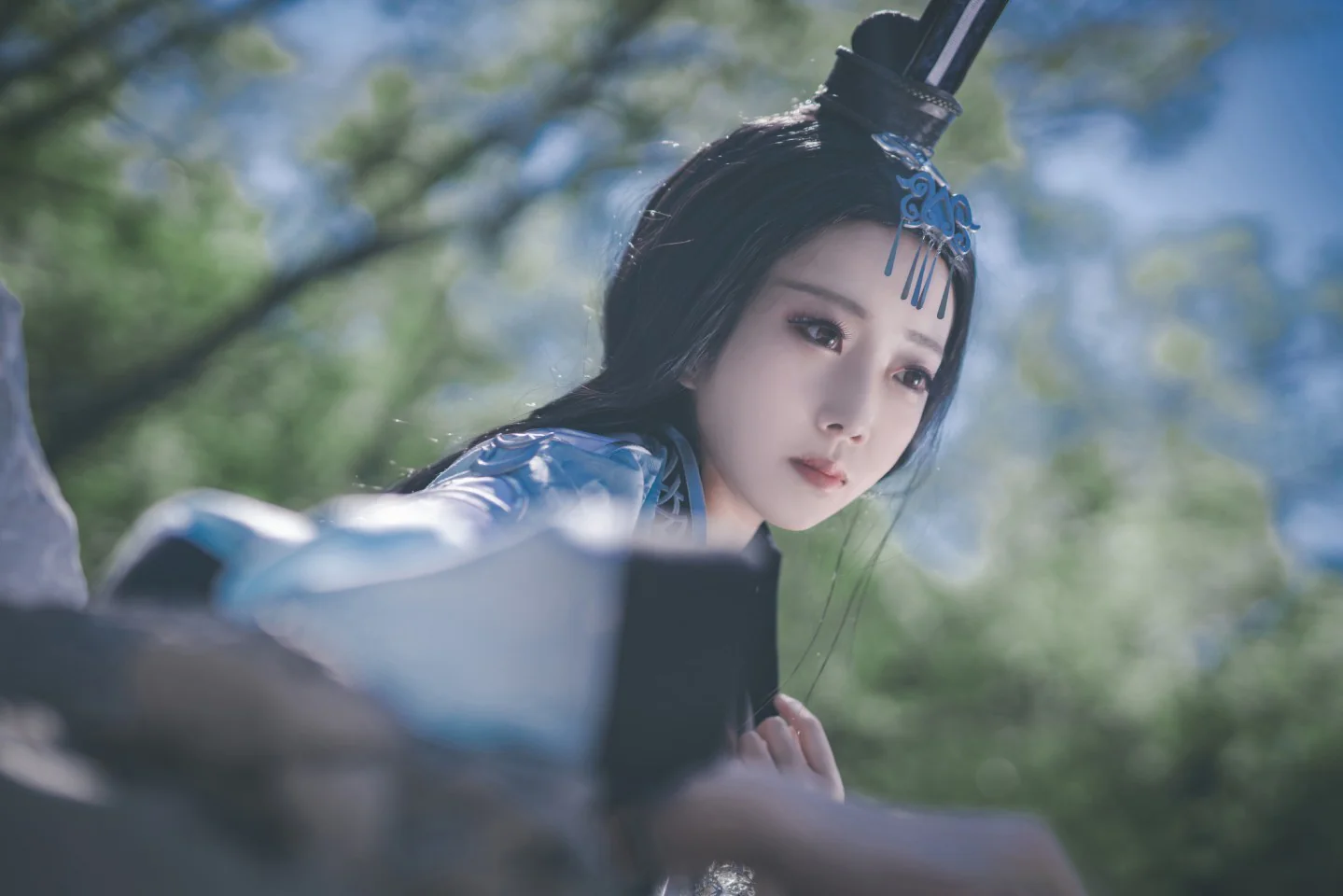 剑网三 破军道姑COS写真