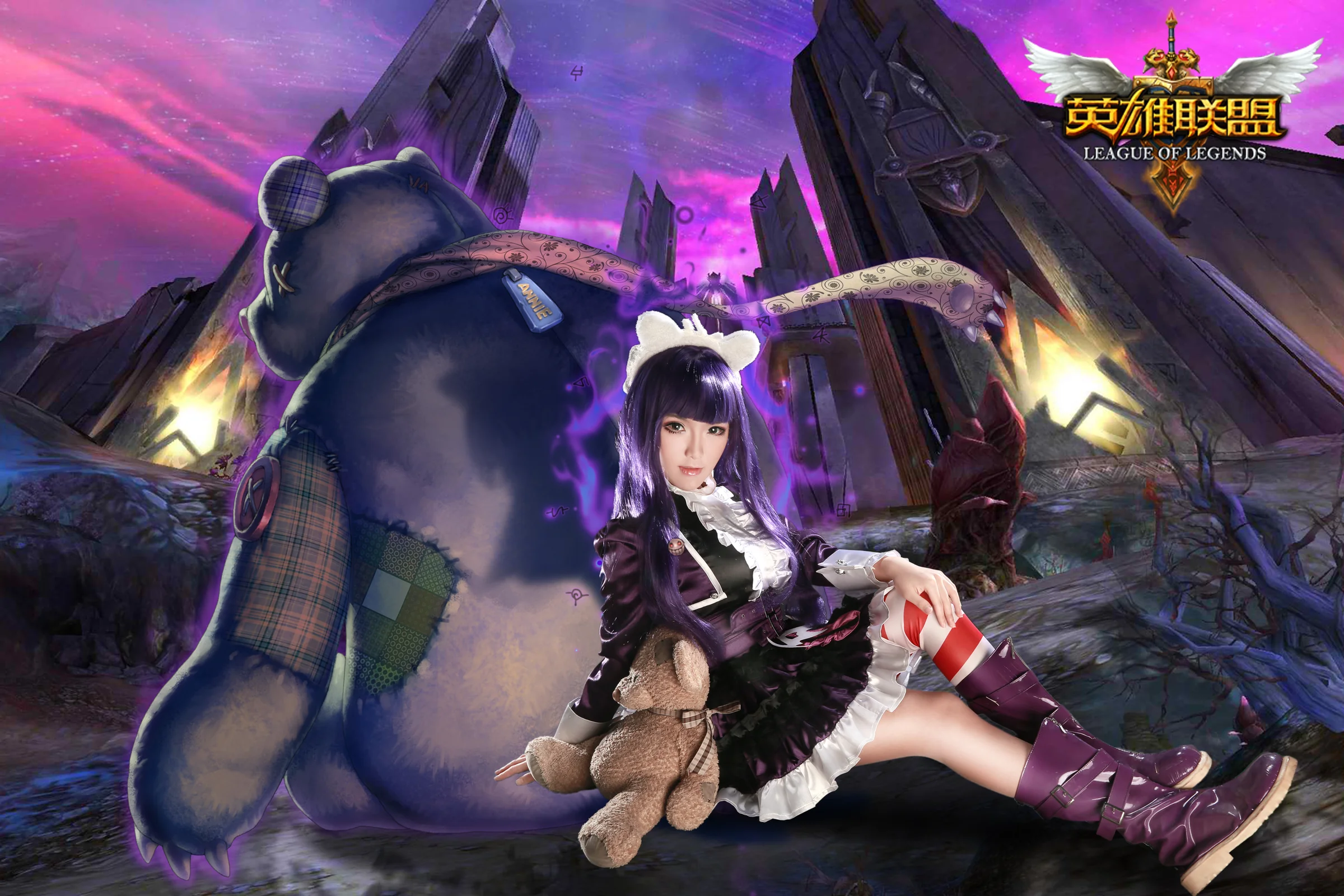 英雄联盟·哥特安妮COS写真