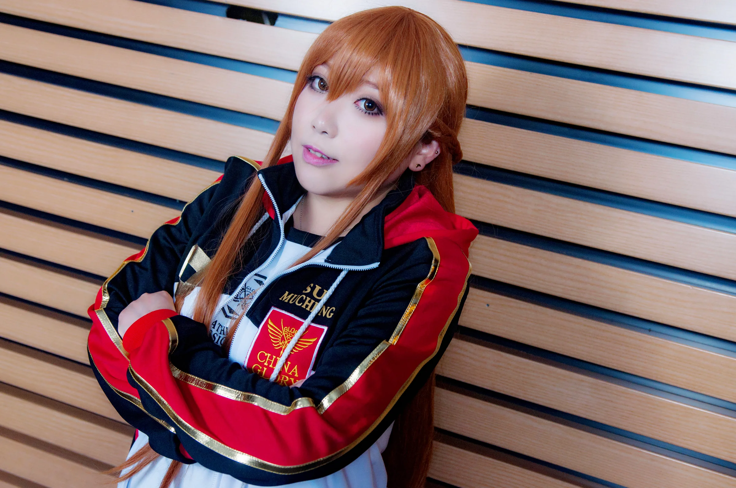 全职高手 国家队队服 苏沐橙COS写真