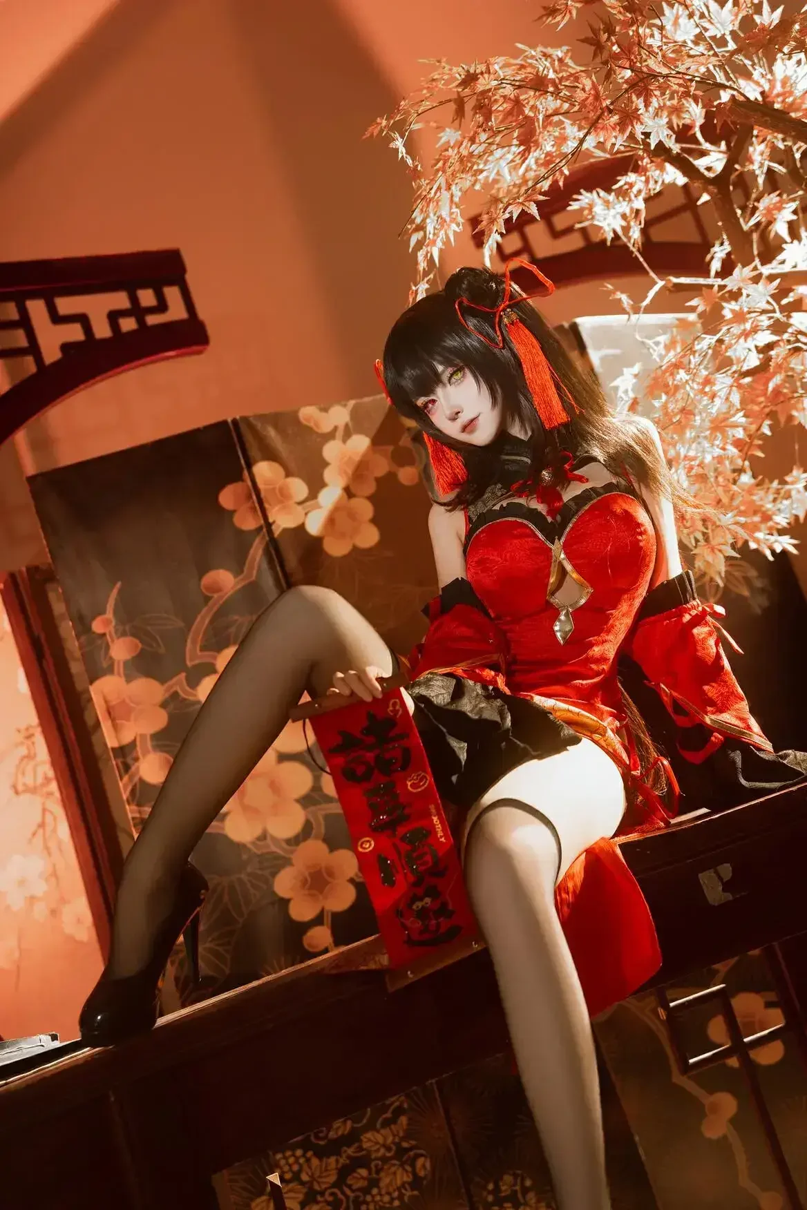 Seya-狮砸 – 2025年01月限定 狂三旗袍｜高清图片集