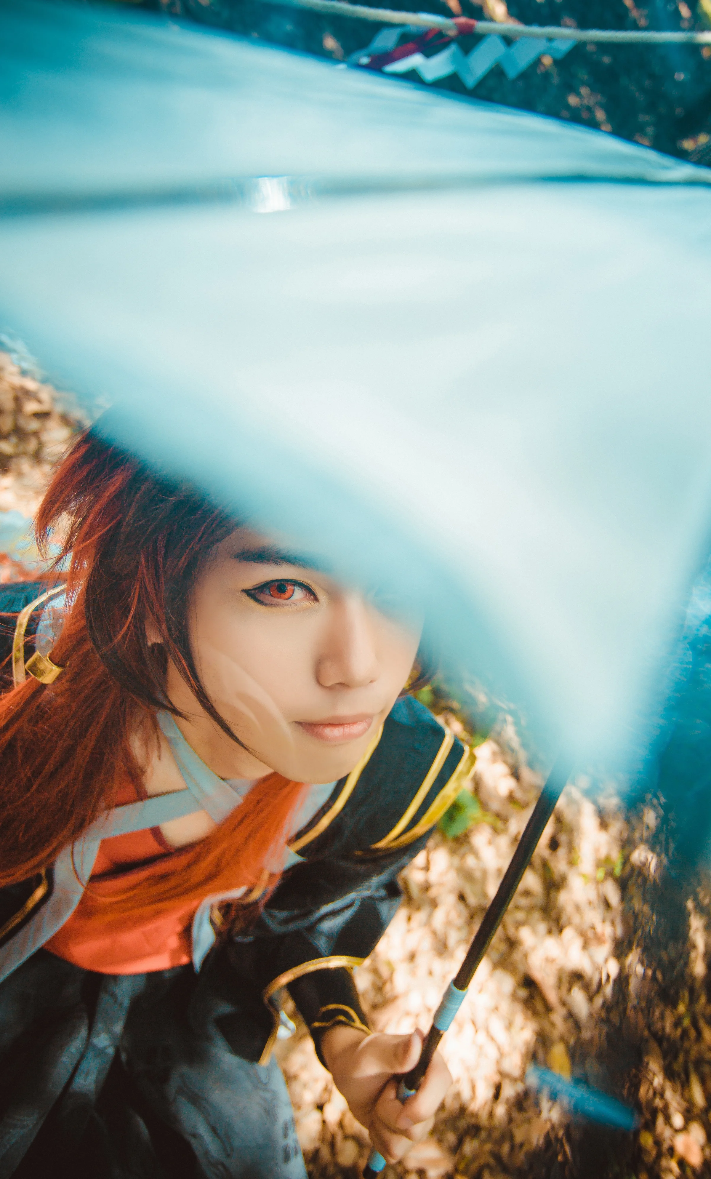 阴阳师山兔山蛙COS写真