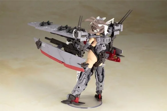 寿屋《机甲少女 Frame Arms Girl》金刚毁灭者Ver模型｜高清图片集