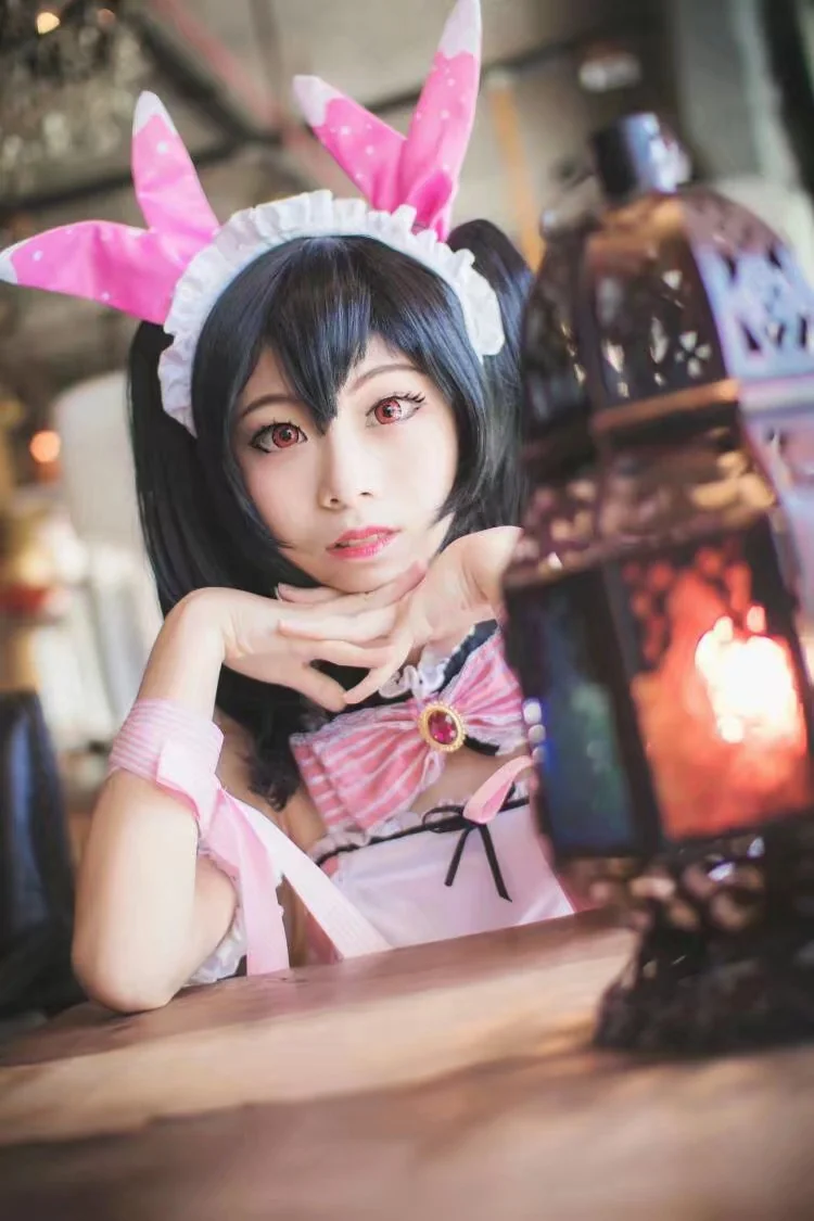 lovelive妮可情人节女仆COS写真