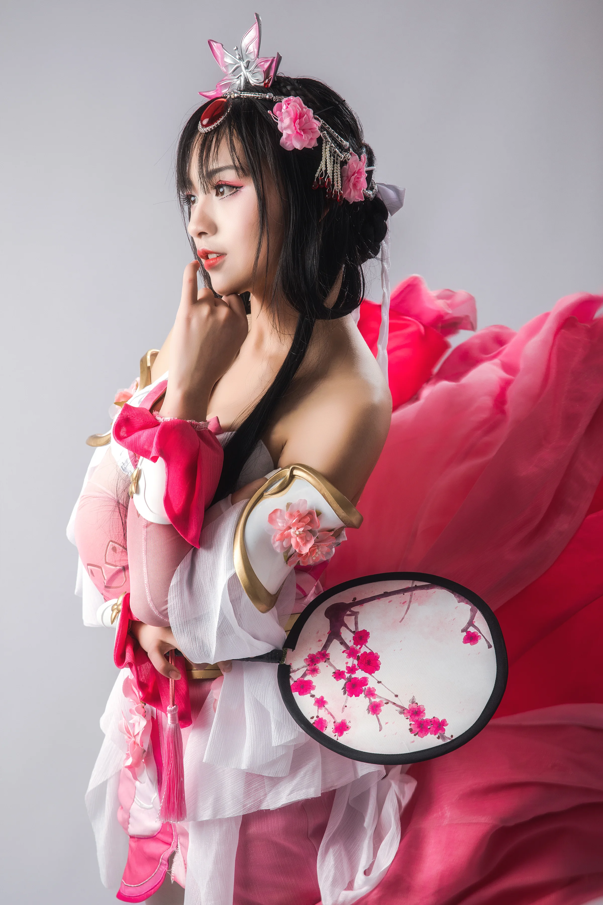 王者荣耀 甄姬游园惊梦COS写真