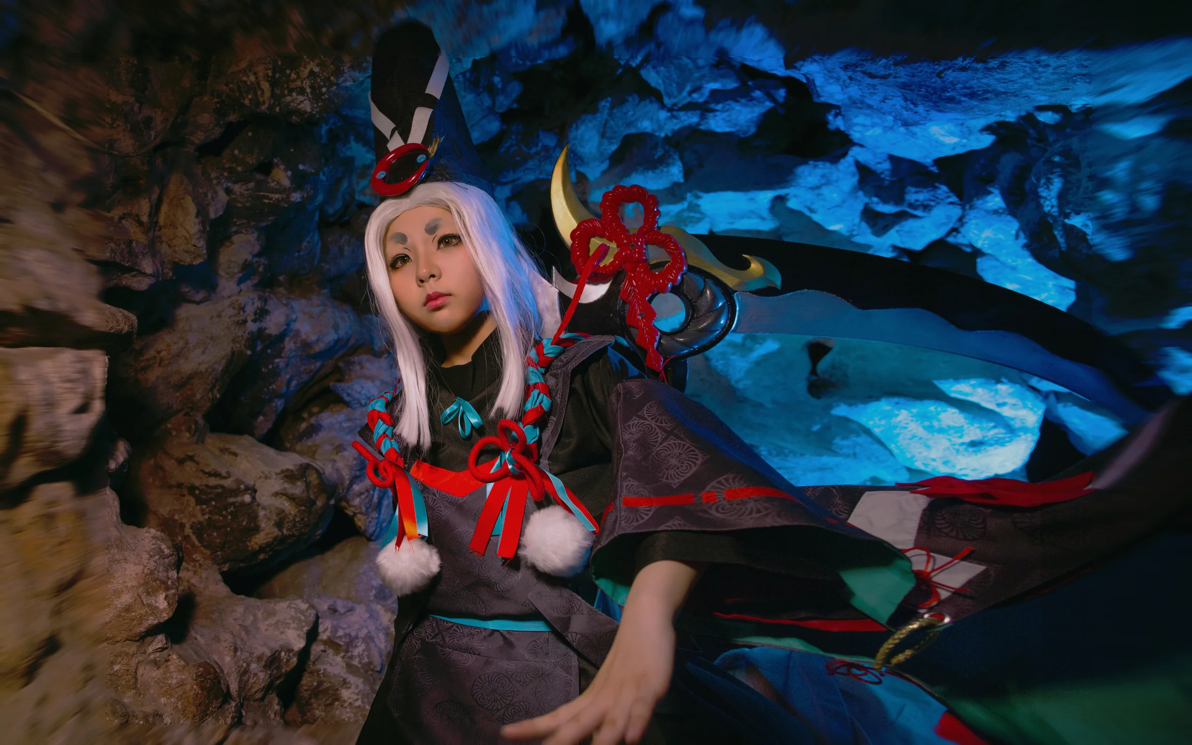 阴阳师 黑童子&白童子COS写真