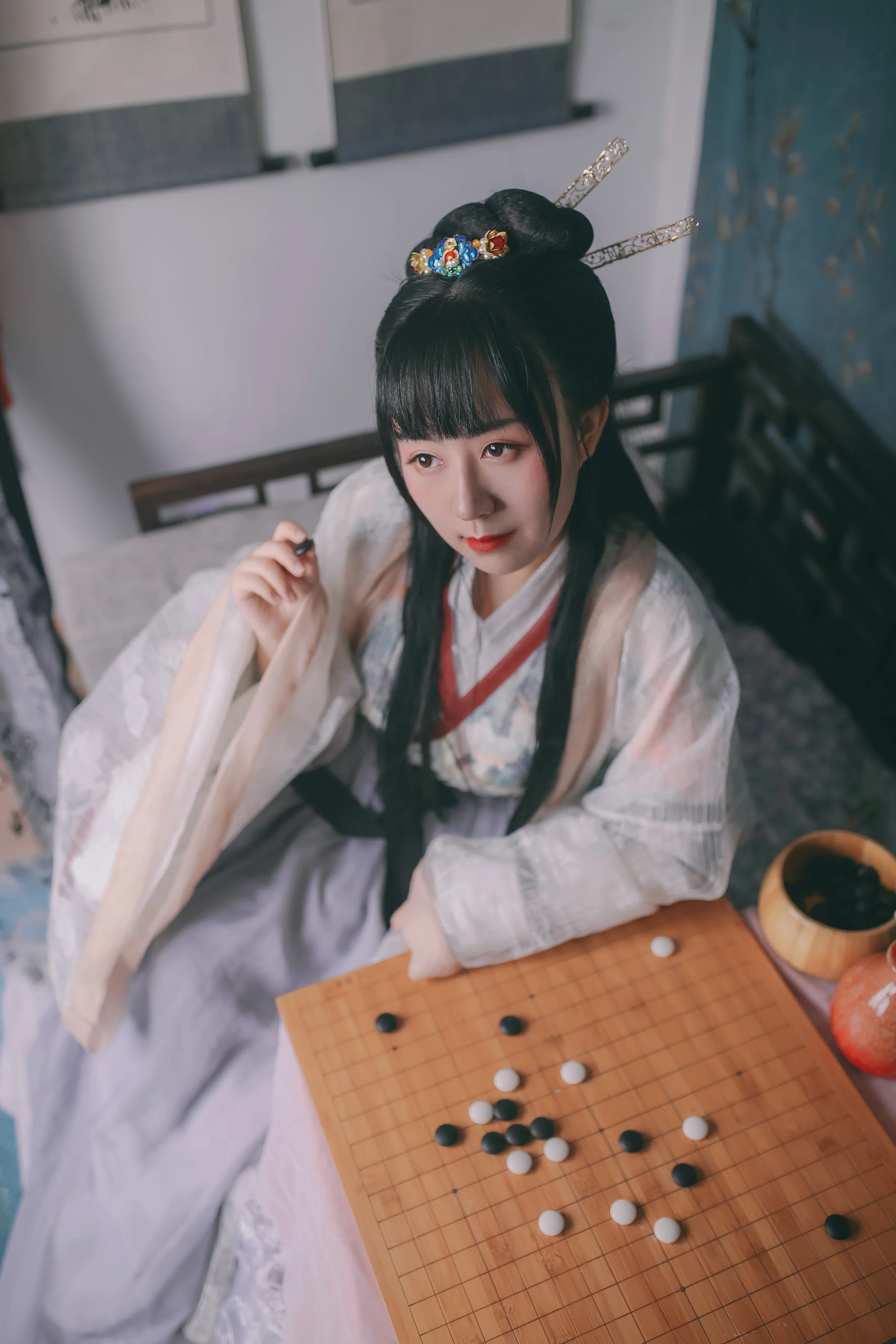 汉服 闲厅对弈｜高清图片集
