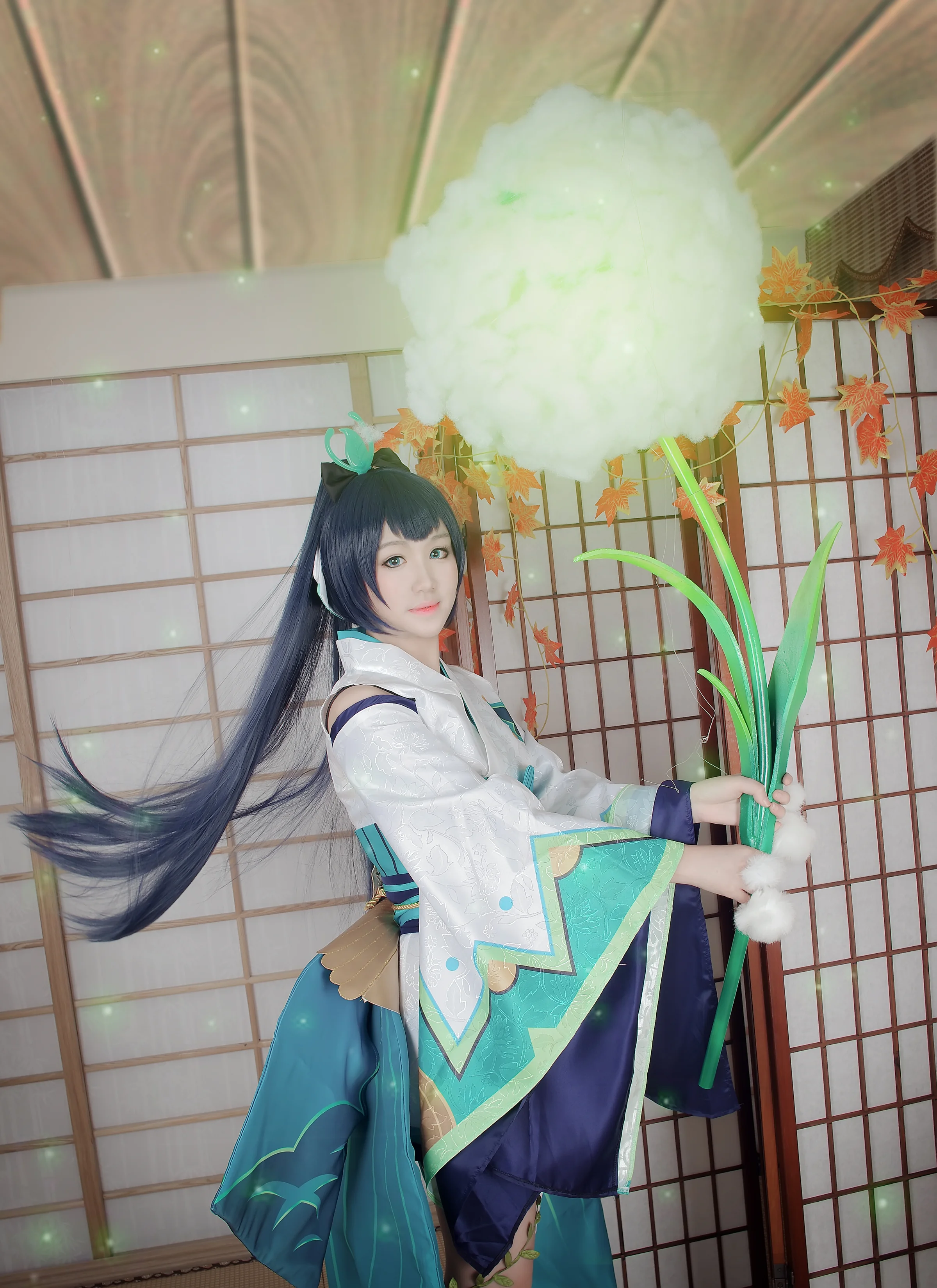 网易阴阳师 萤草未觉醒COS写真