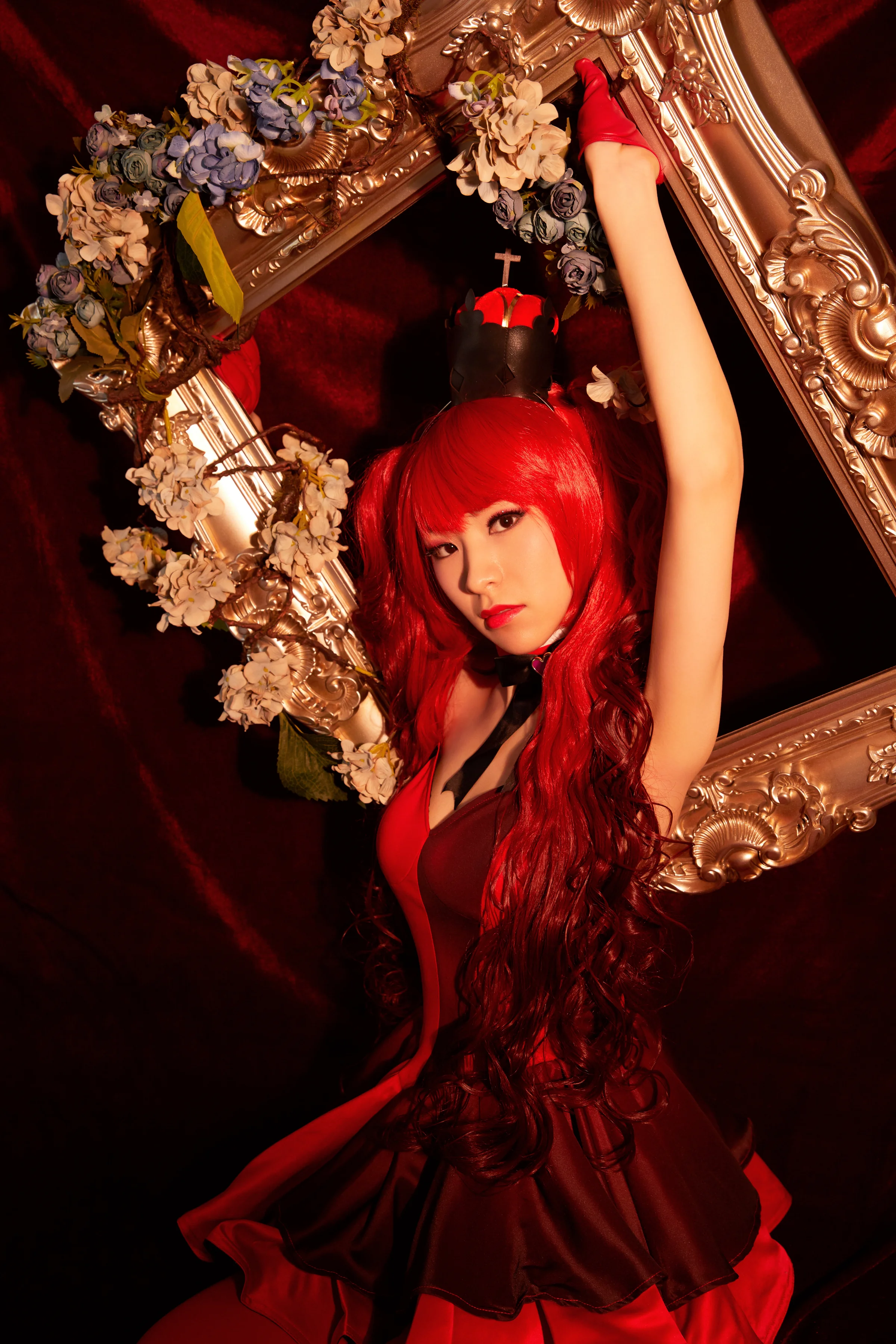 童话another：红心女王COS写真