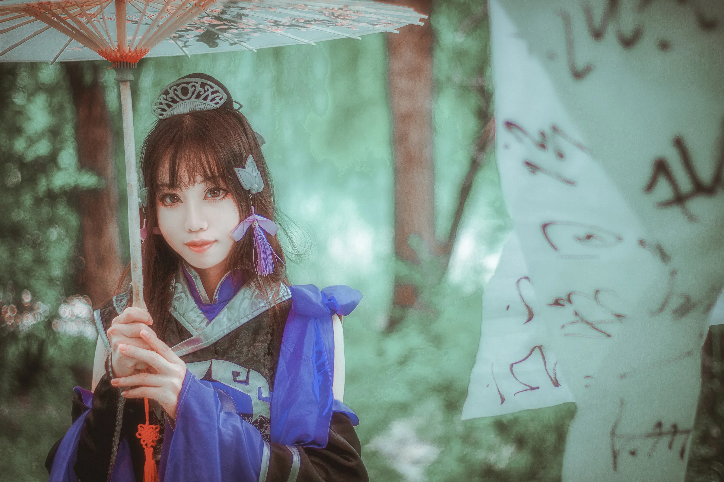 剑网三 破军花萝·日COS写真