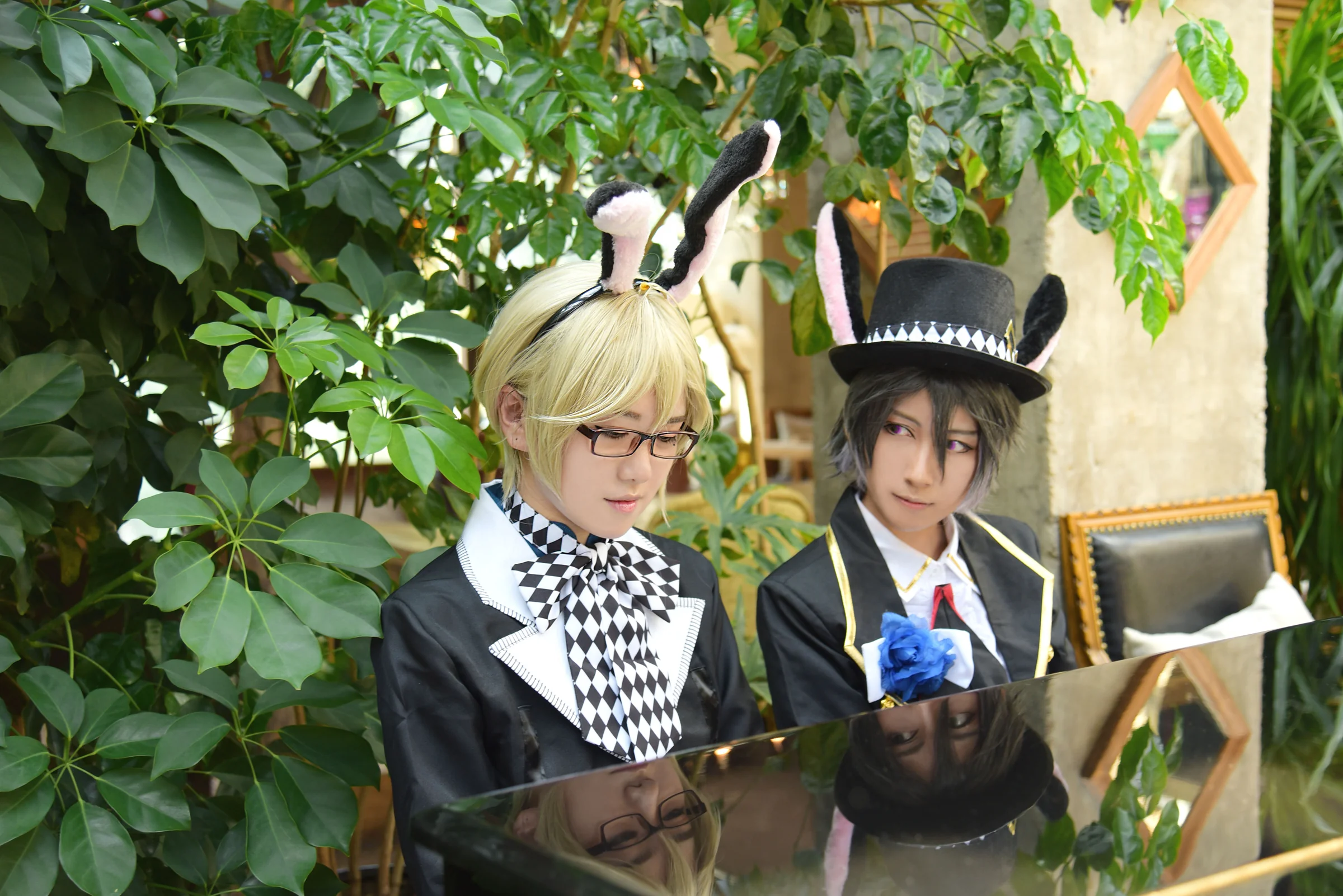 月歌黑兔王国 睦月始 弥生春COS写真