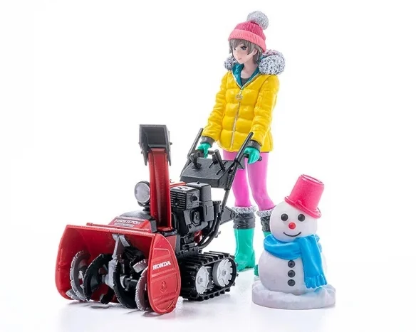 《Shunya绘制角色》PLAMAX MF-62 联手小型除雪机｜高清图片集