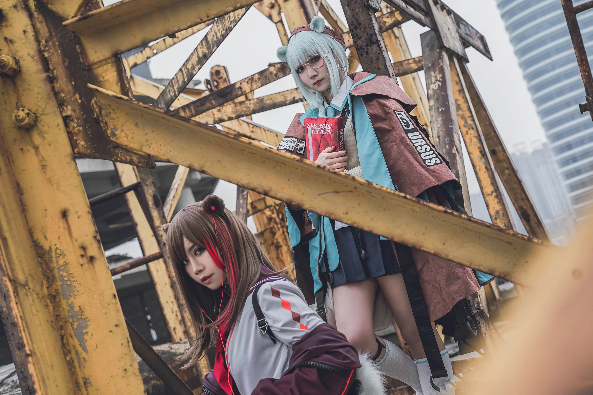 《明日方舟》凛冬 真理COS写真