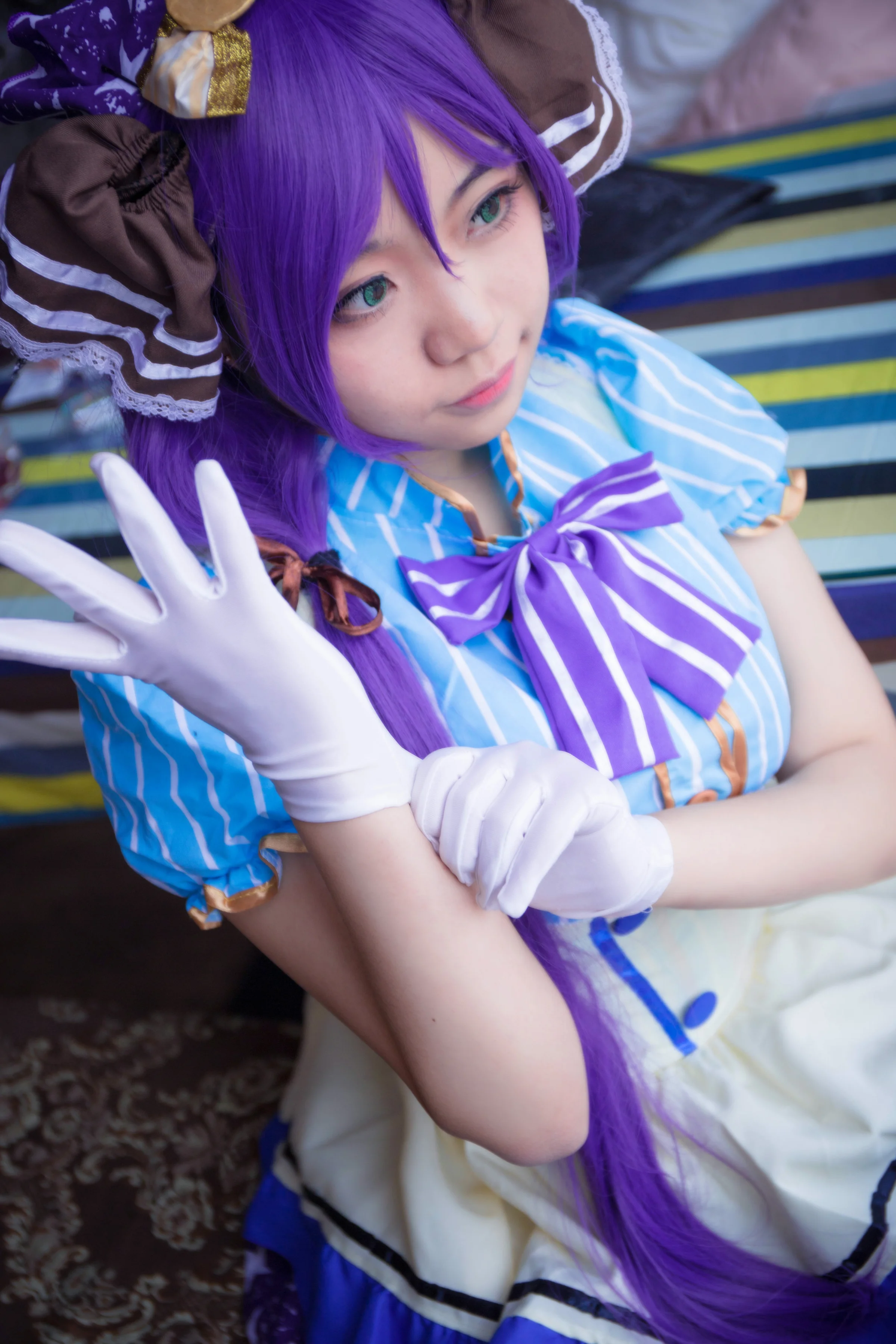 东条希x绚濑绘里COS写真 糖果装