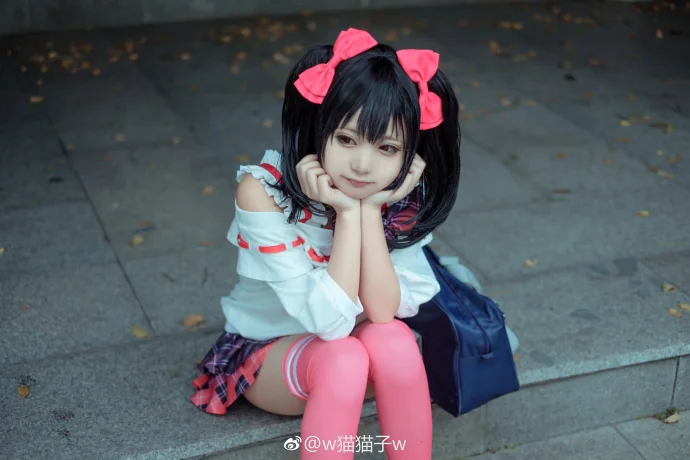 lovelive！矢泽妮可未觉醒活动卡COS写真