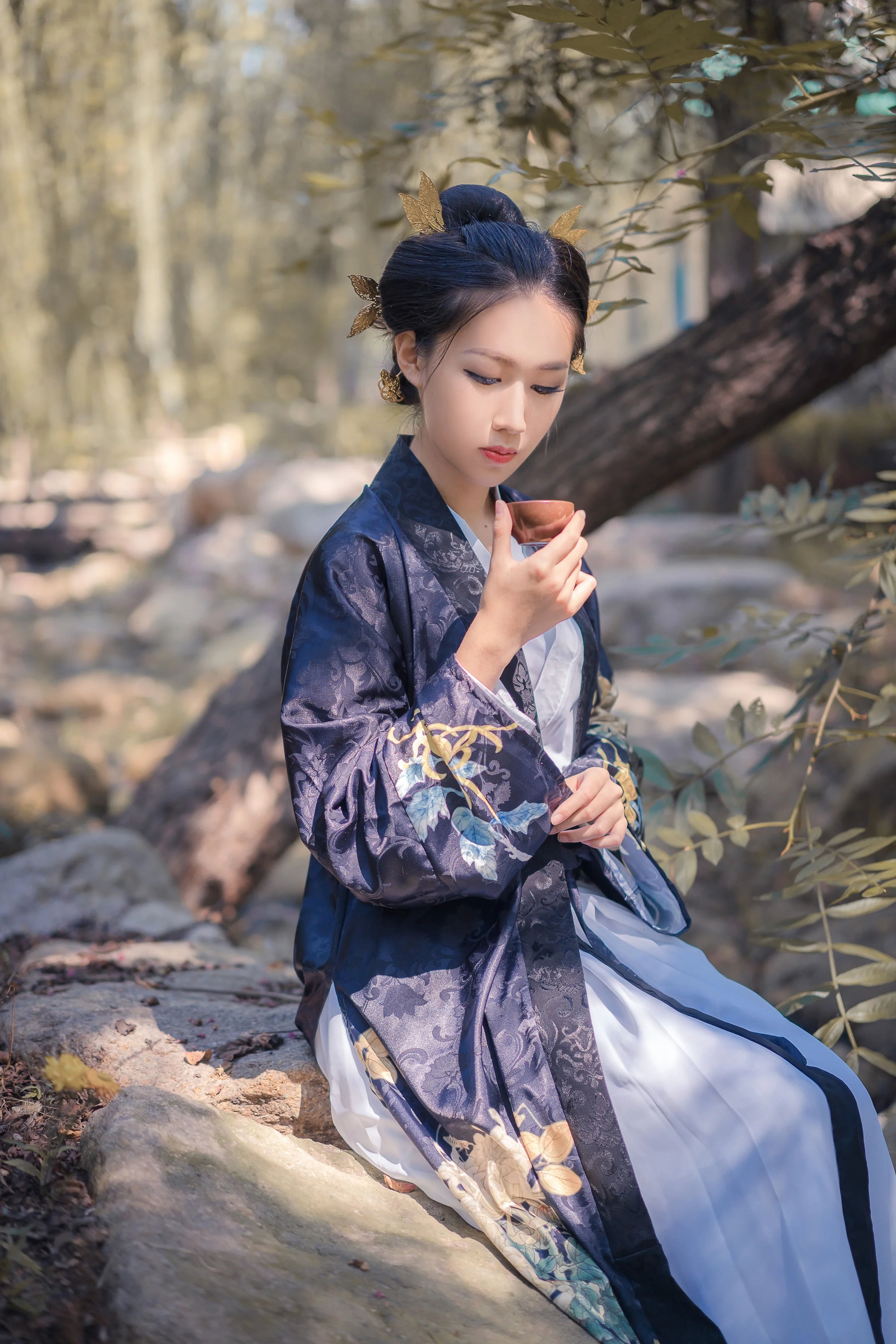 传统节日拟人重阳COS写真