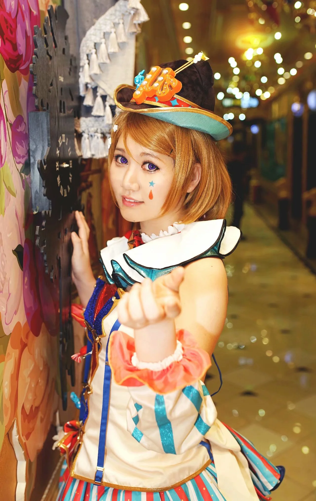 Lovelive！小泉花阳马戏团觉醒COS写真