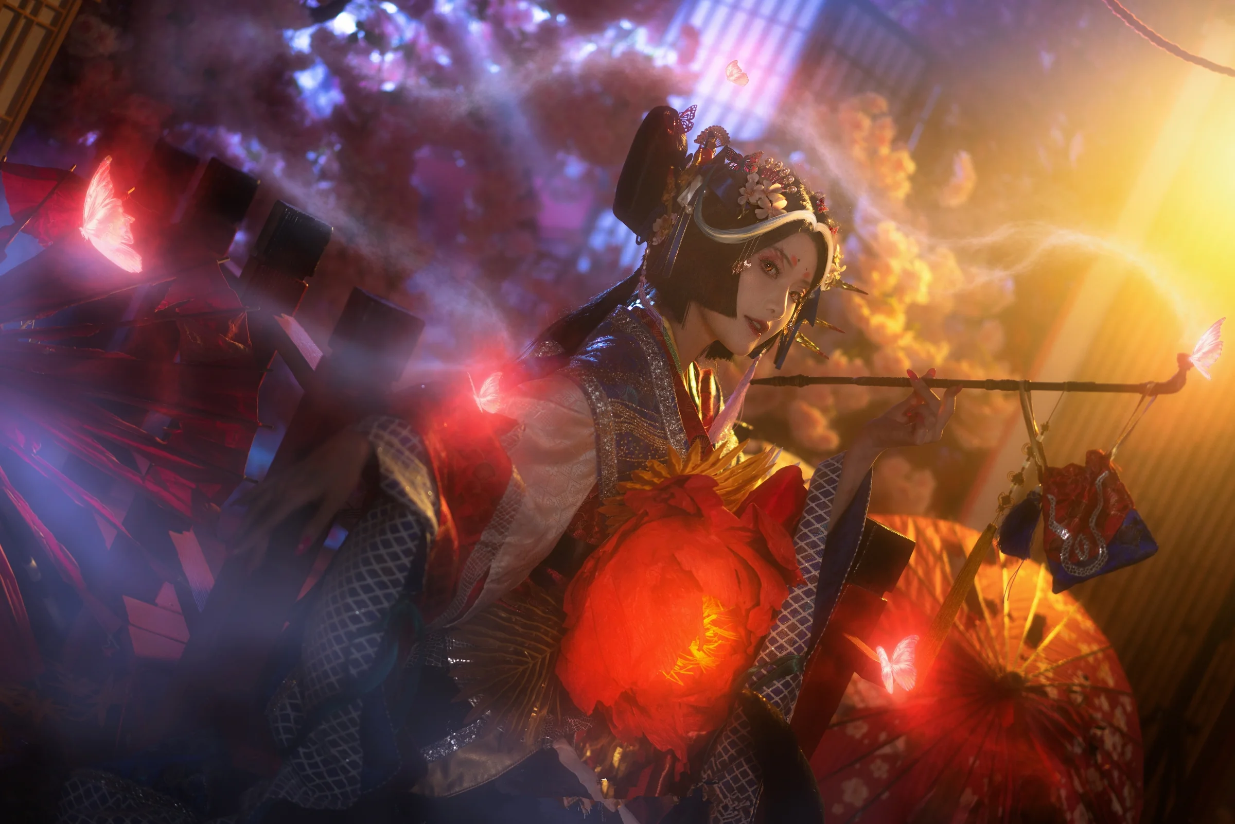 阴阳师清姬化烟COS写真