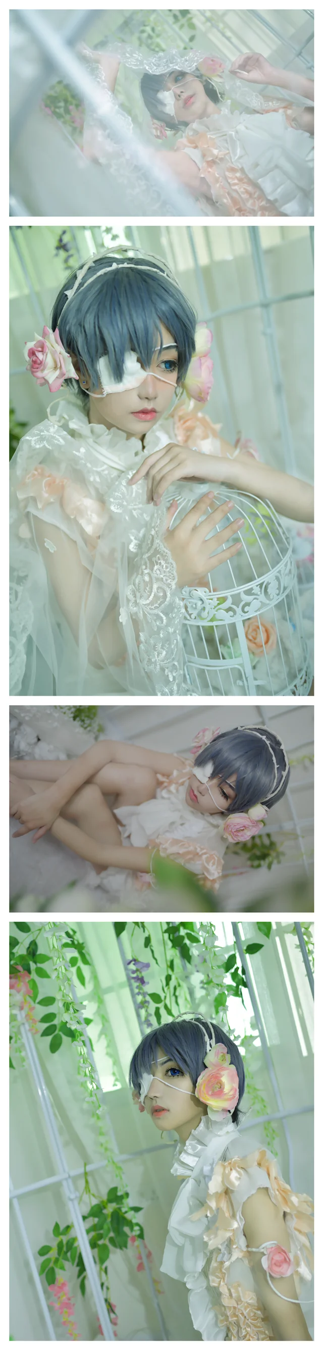 黑执事 原画集蔷薇CD COS写真