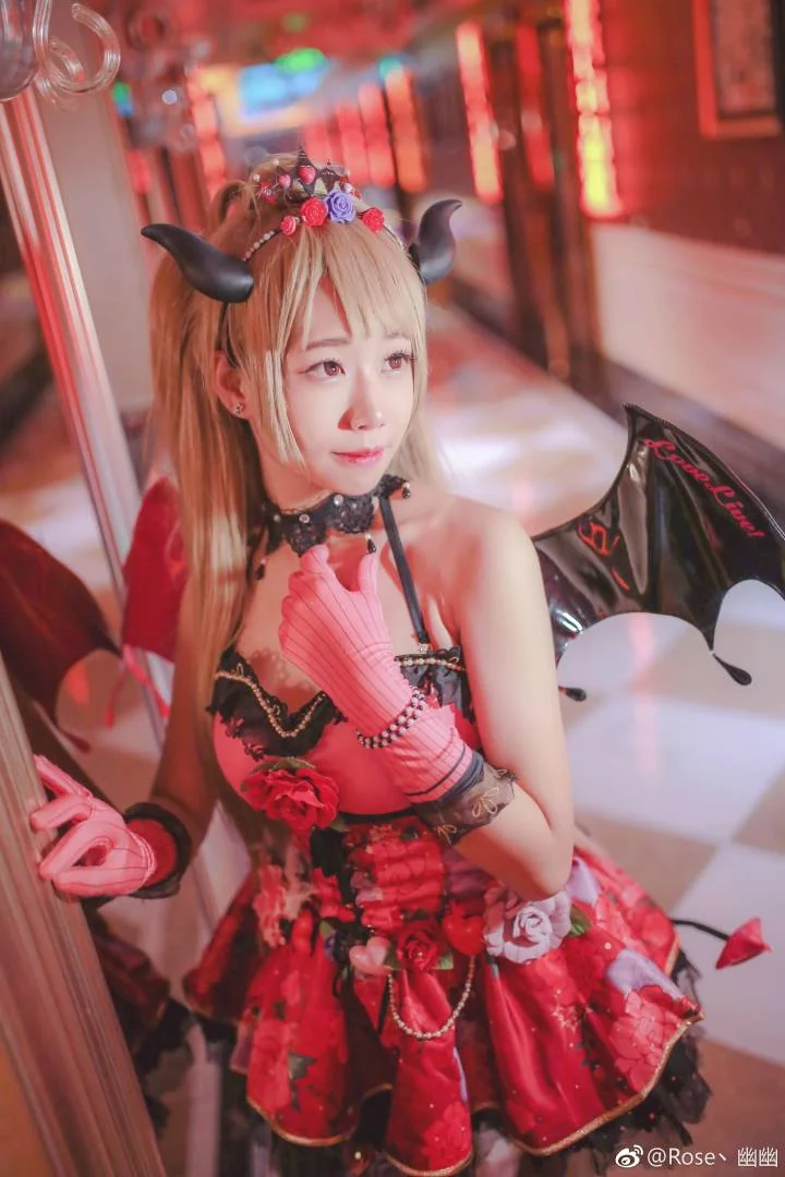 love live 南小鸟小恶魔觉醒！COS写真