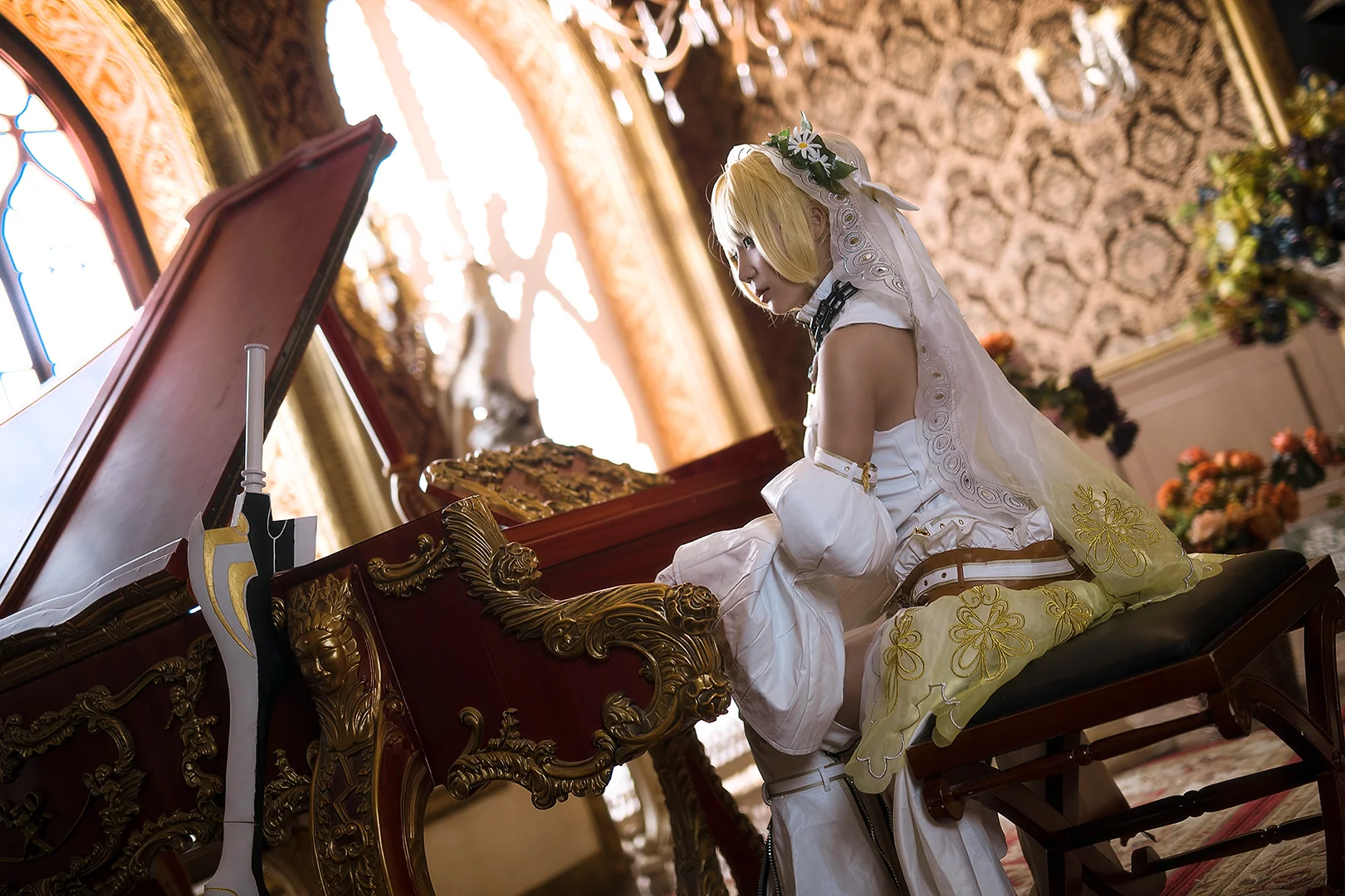 fate/grand order尼禄COS写真