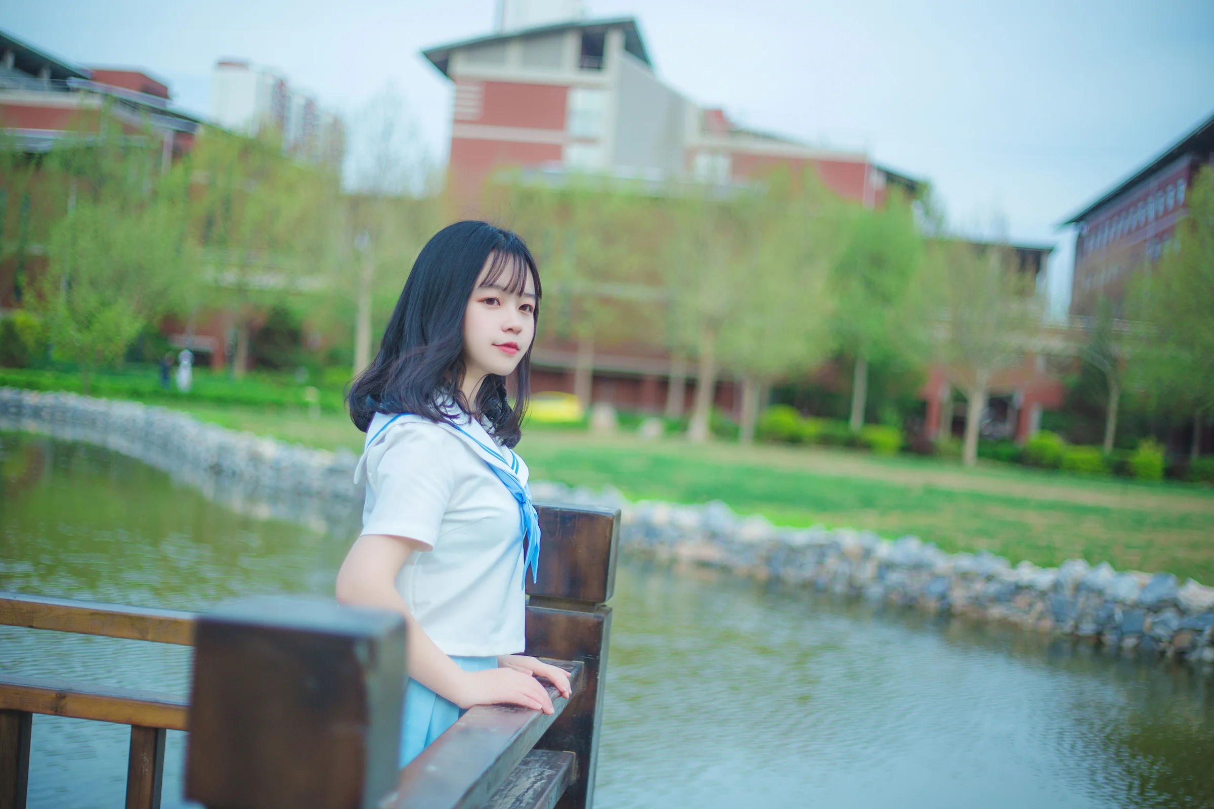 JK制服 阳光下的小可爱｜高清图片集