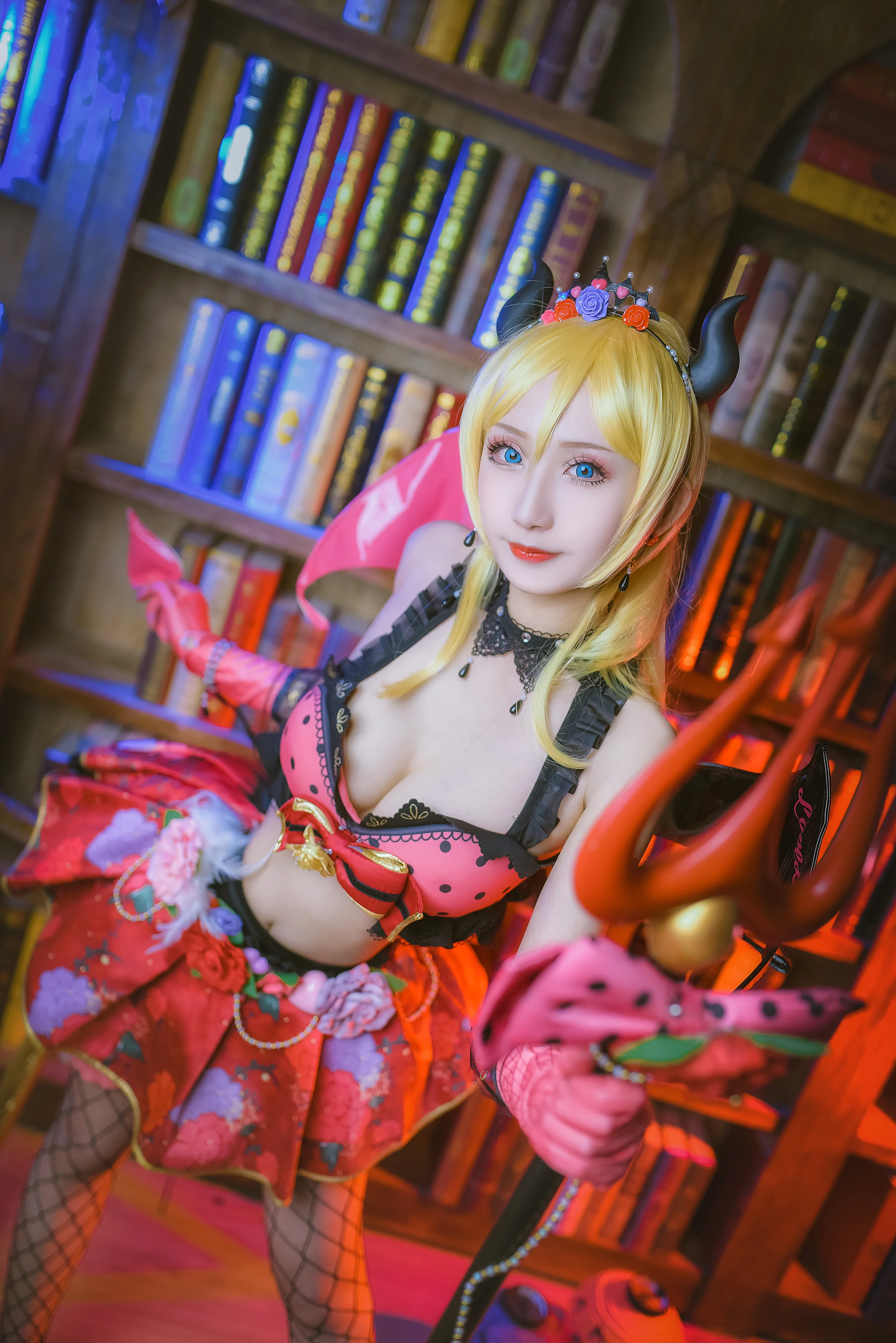 LoveLive 小恶魔觉醒绘里 COS写真