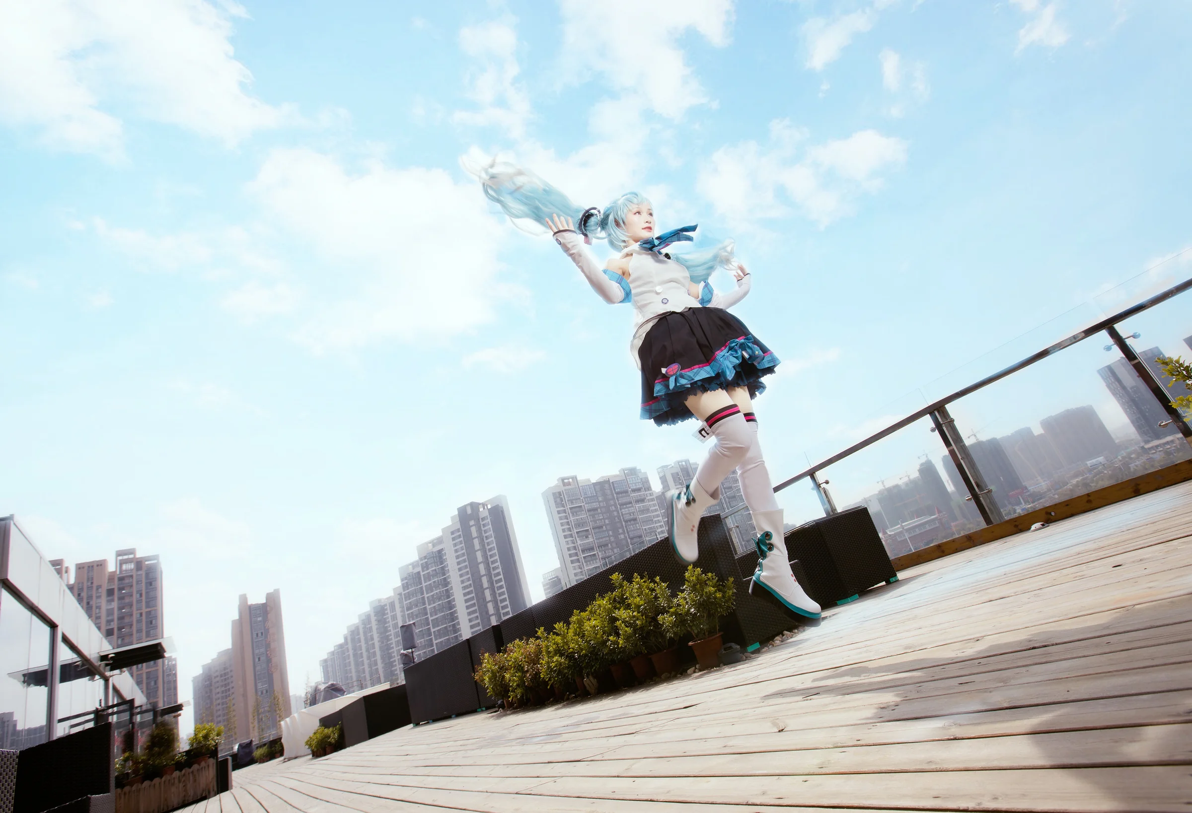 V家 2017魔法未来演唱会 初音未来COS写真