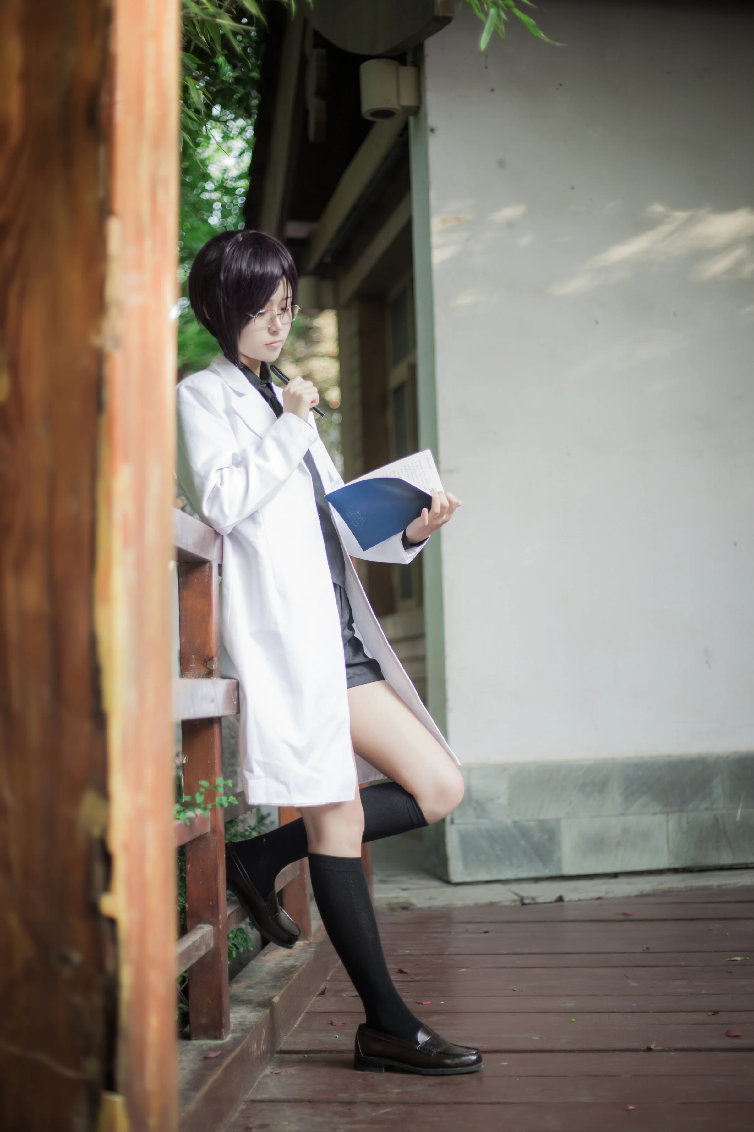 刀剑乱舞 一期一振x药研藤四郎內番COS写真