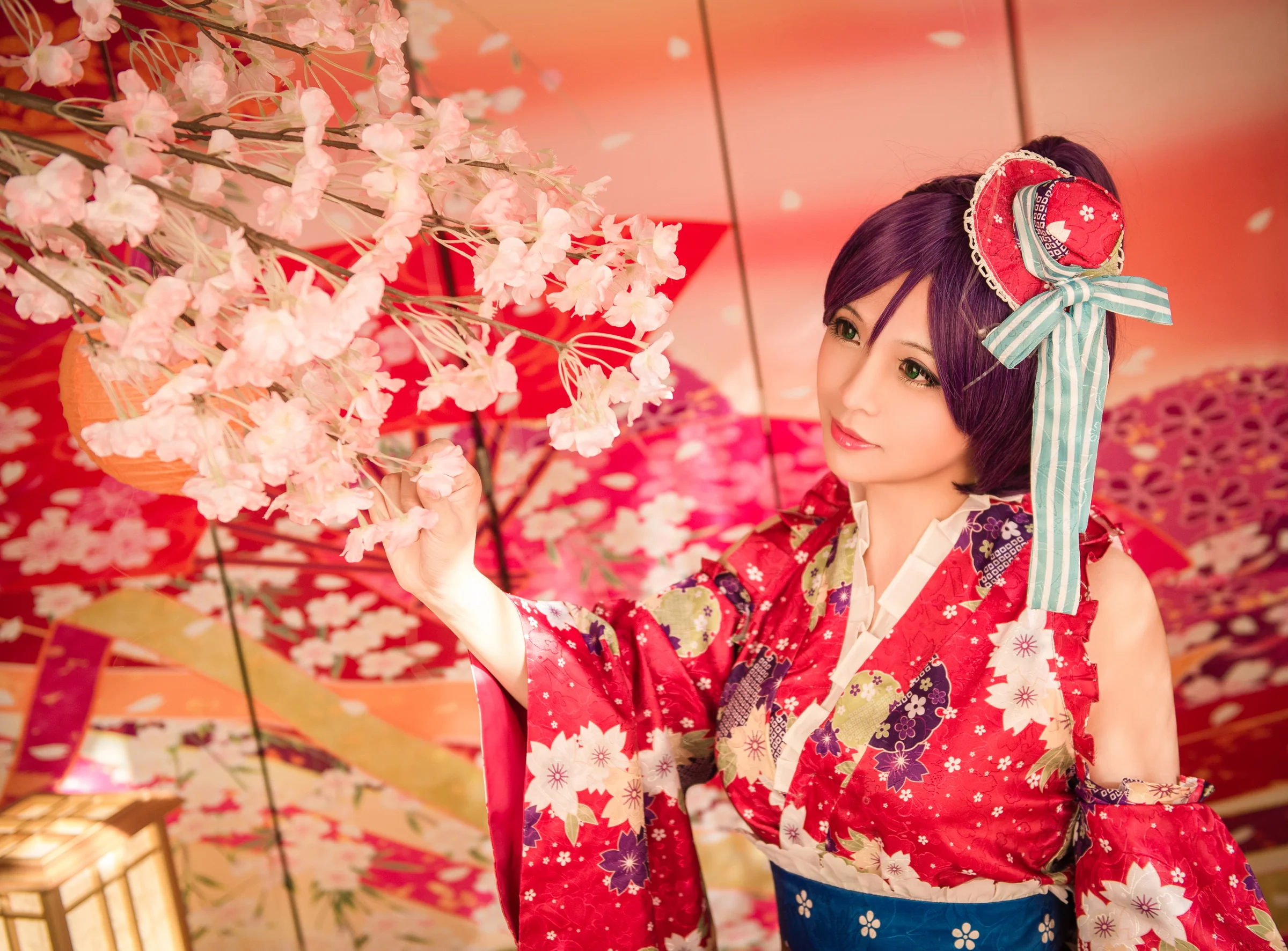 【lovelive！】东条希浴衣觉醒COS写真