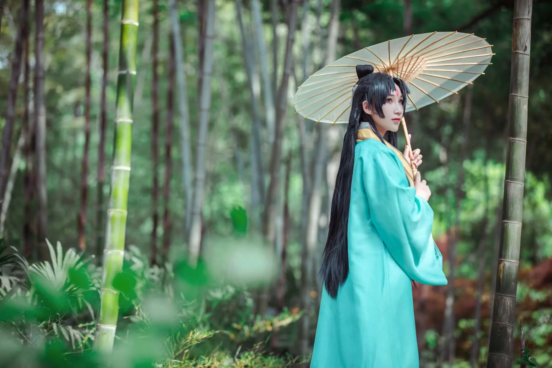 狐妖小红娘 东方淮竹COS写真