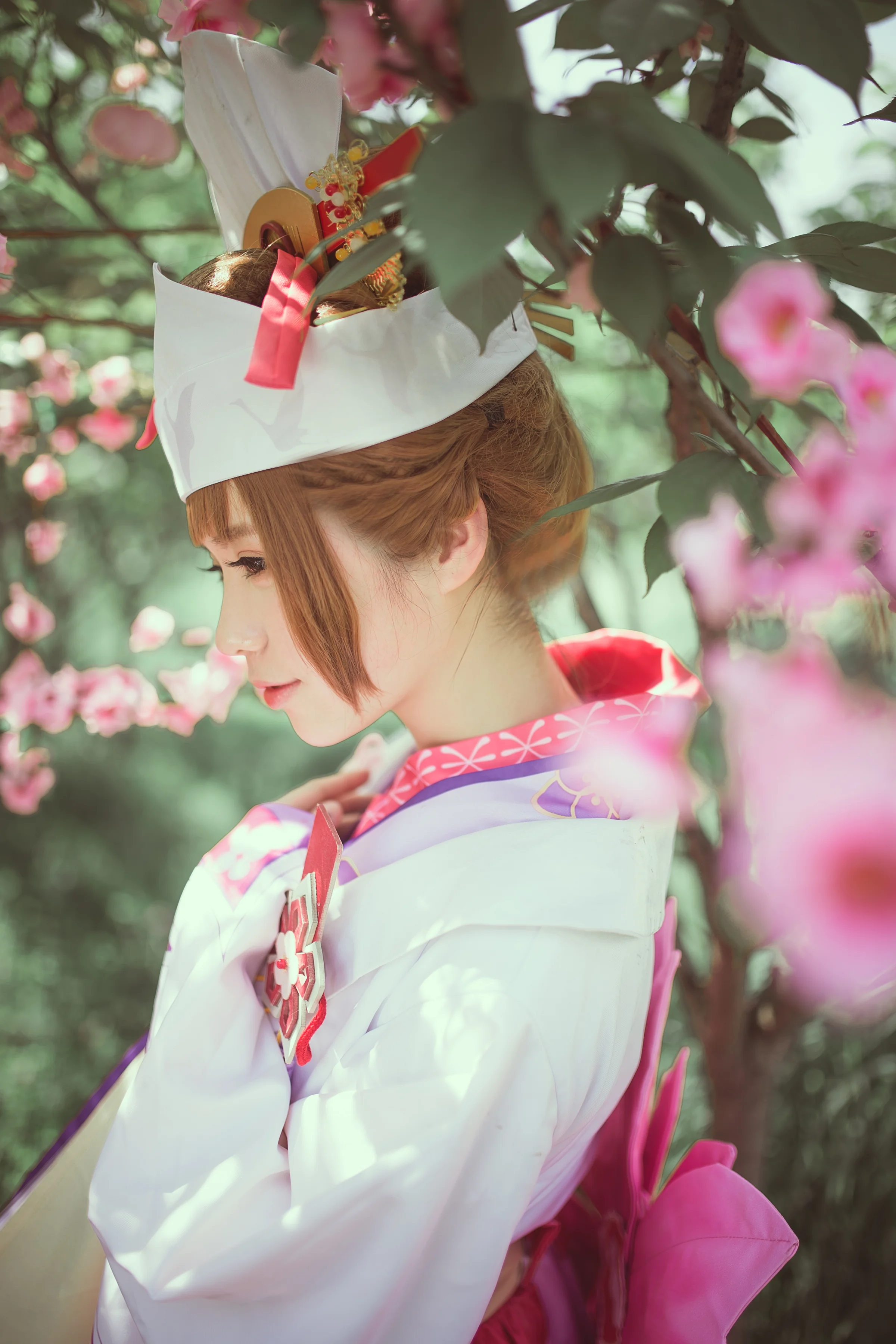 阴阳师樱花妖COS写真