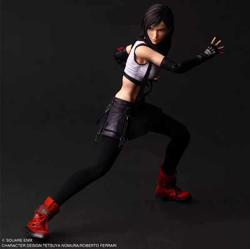《Final Fantasy VII 重生》重製版「蒂法 洛克哈特」將於 PLAY ARTS真 系列登場，發售日期為8月推出｜高清图片集