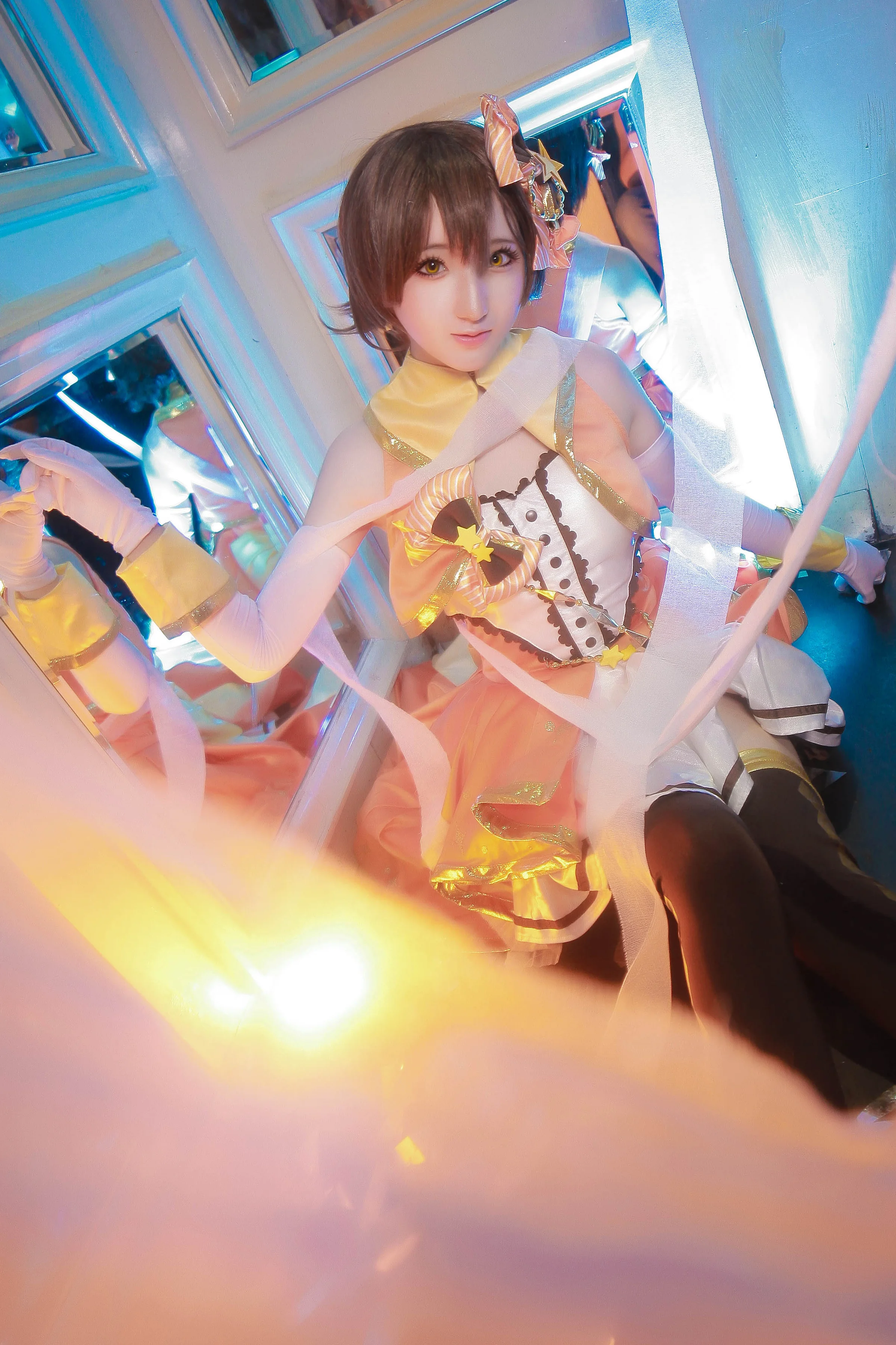 偶像大师灰姑娘女孩本田未央COS写真