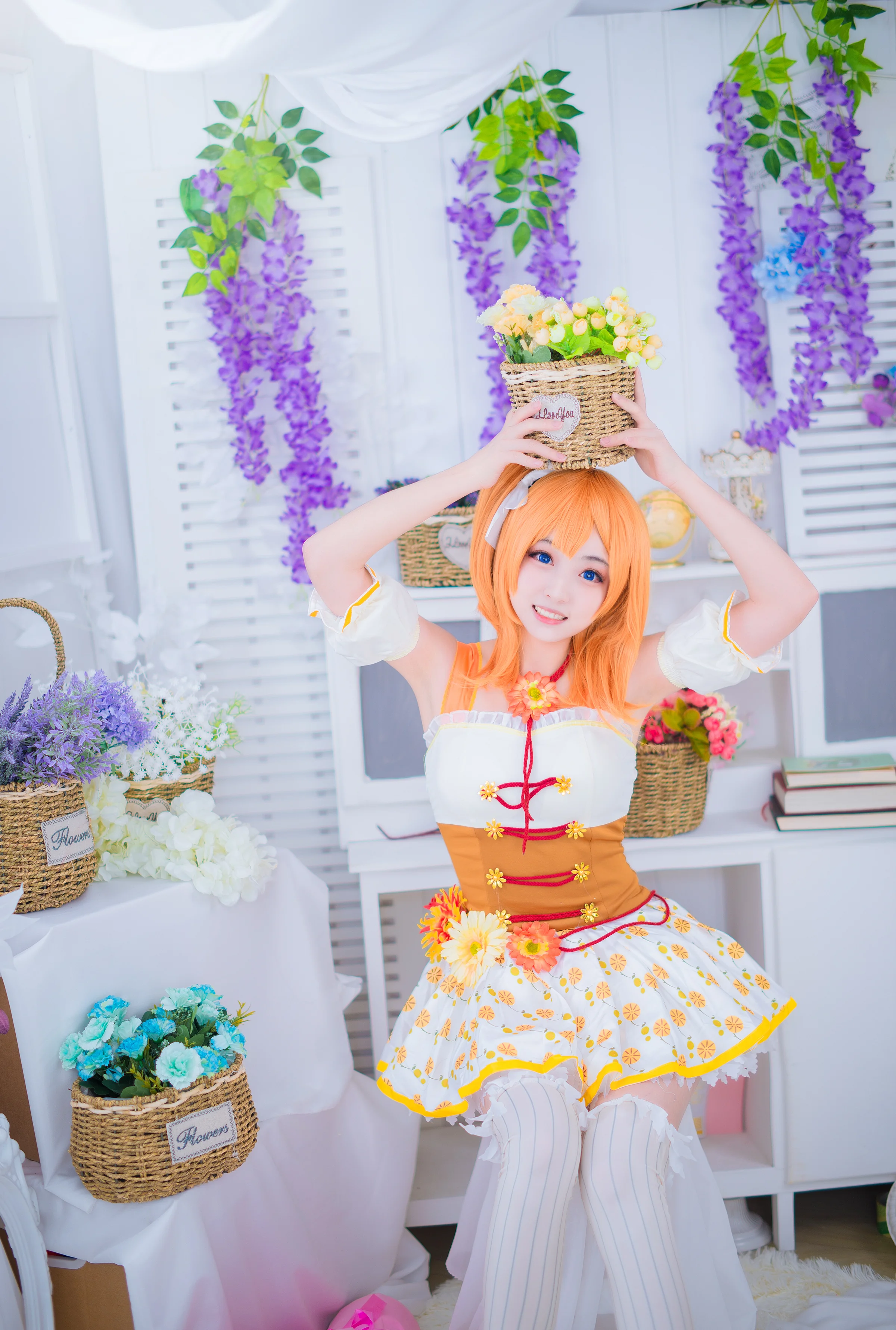高坂穗乃果 花精灵果COS写真