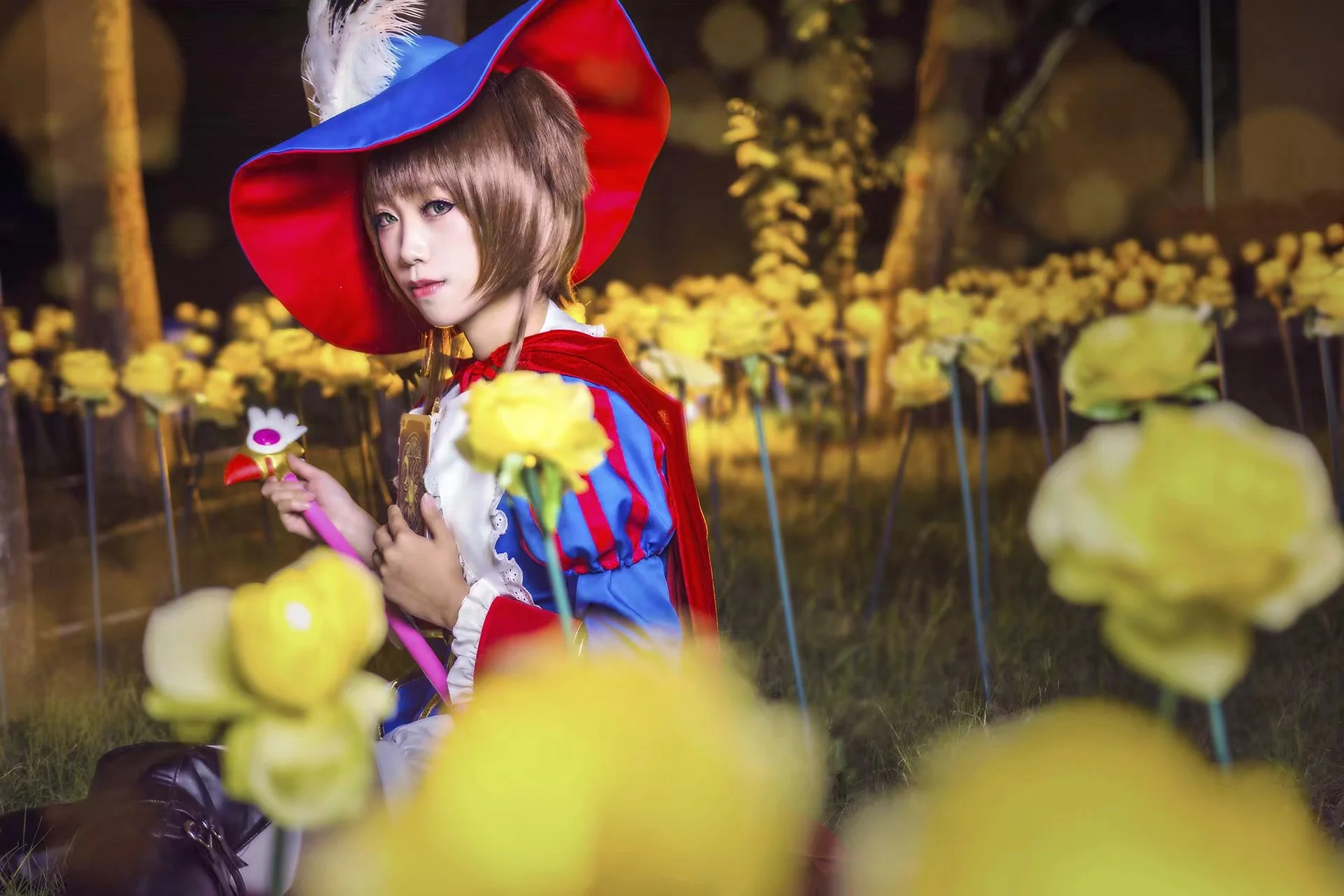 魔卡少女樱COS写真木之本樱