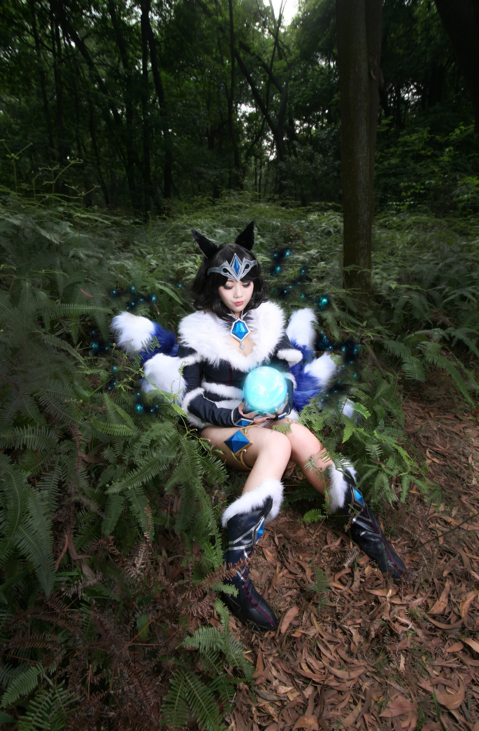 英雄联盟暗影妖狐阿狸COS写真