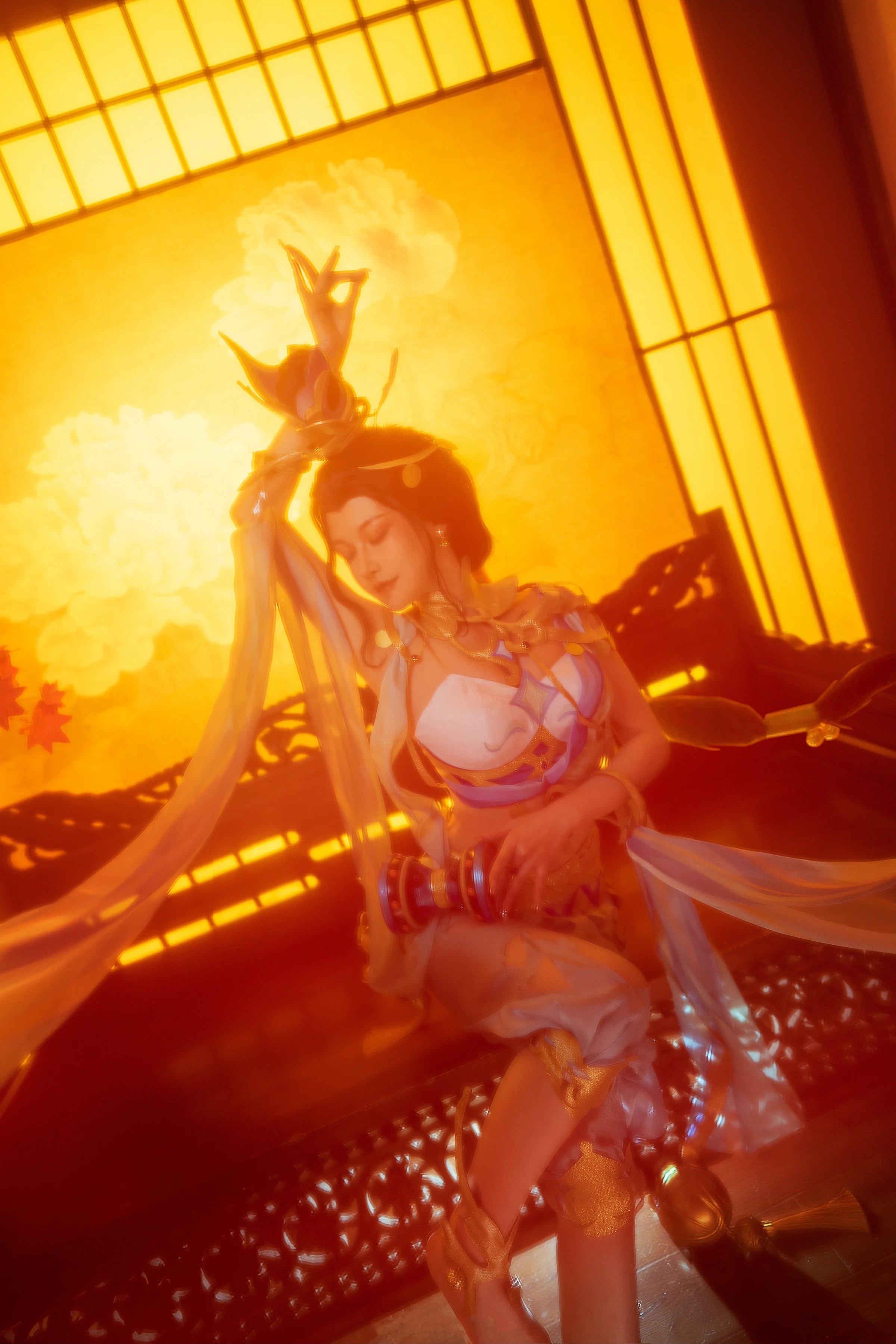 《王者荣耀》貂蝉遇见胡旋COS写真