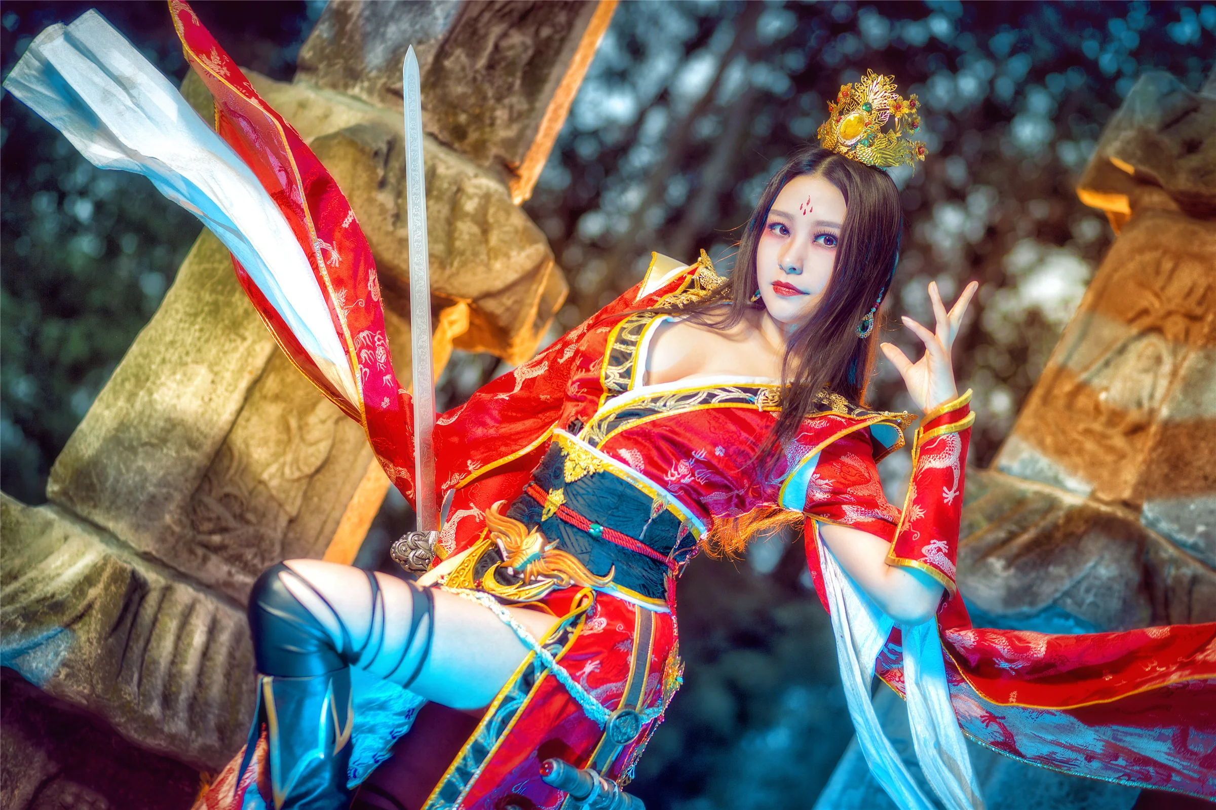 《暗黑破坏神》秘法师COS写真