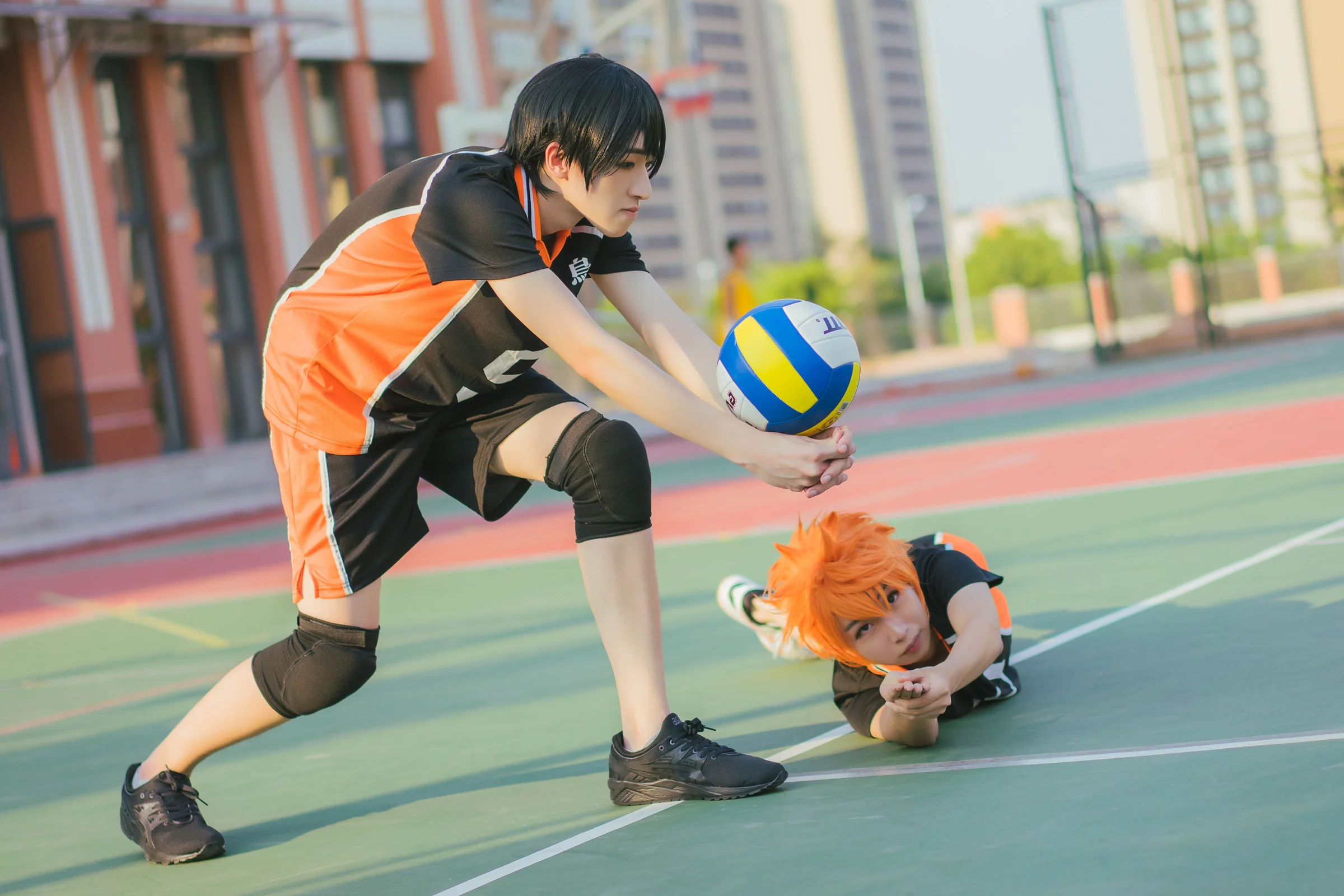 排球！！ 日向翔阳x影山飞熊 COS写真