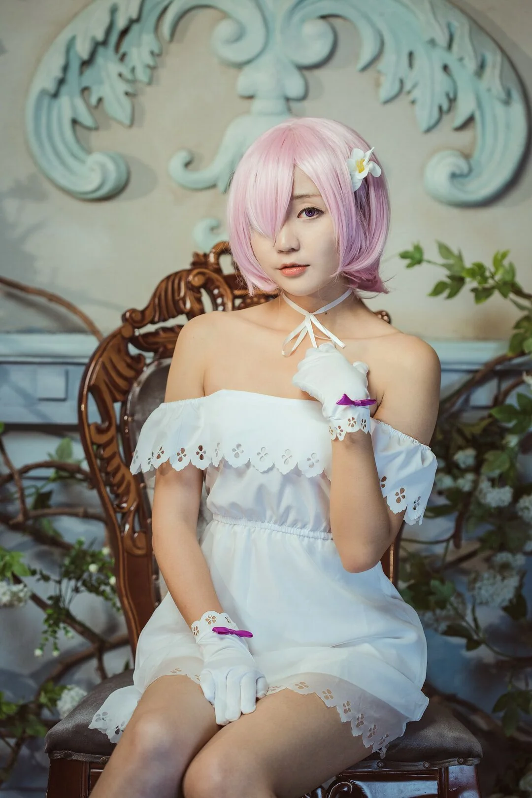 fate/grand order玛修COS写真