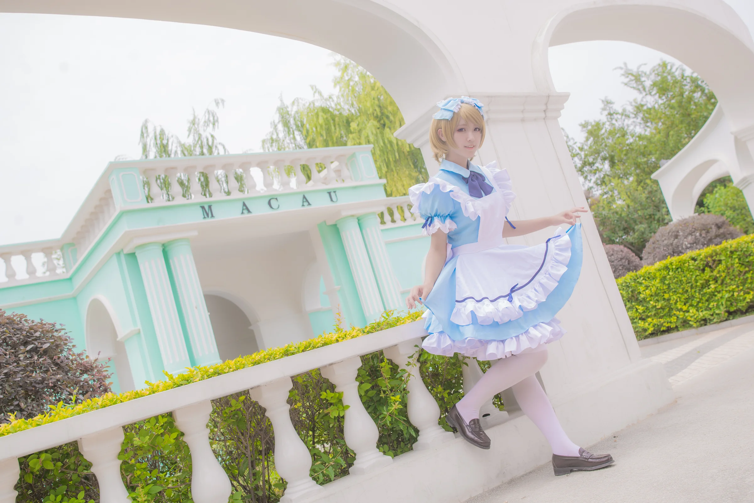 lovelive！花阳爱丽丝同人COS写真